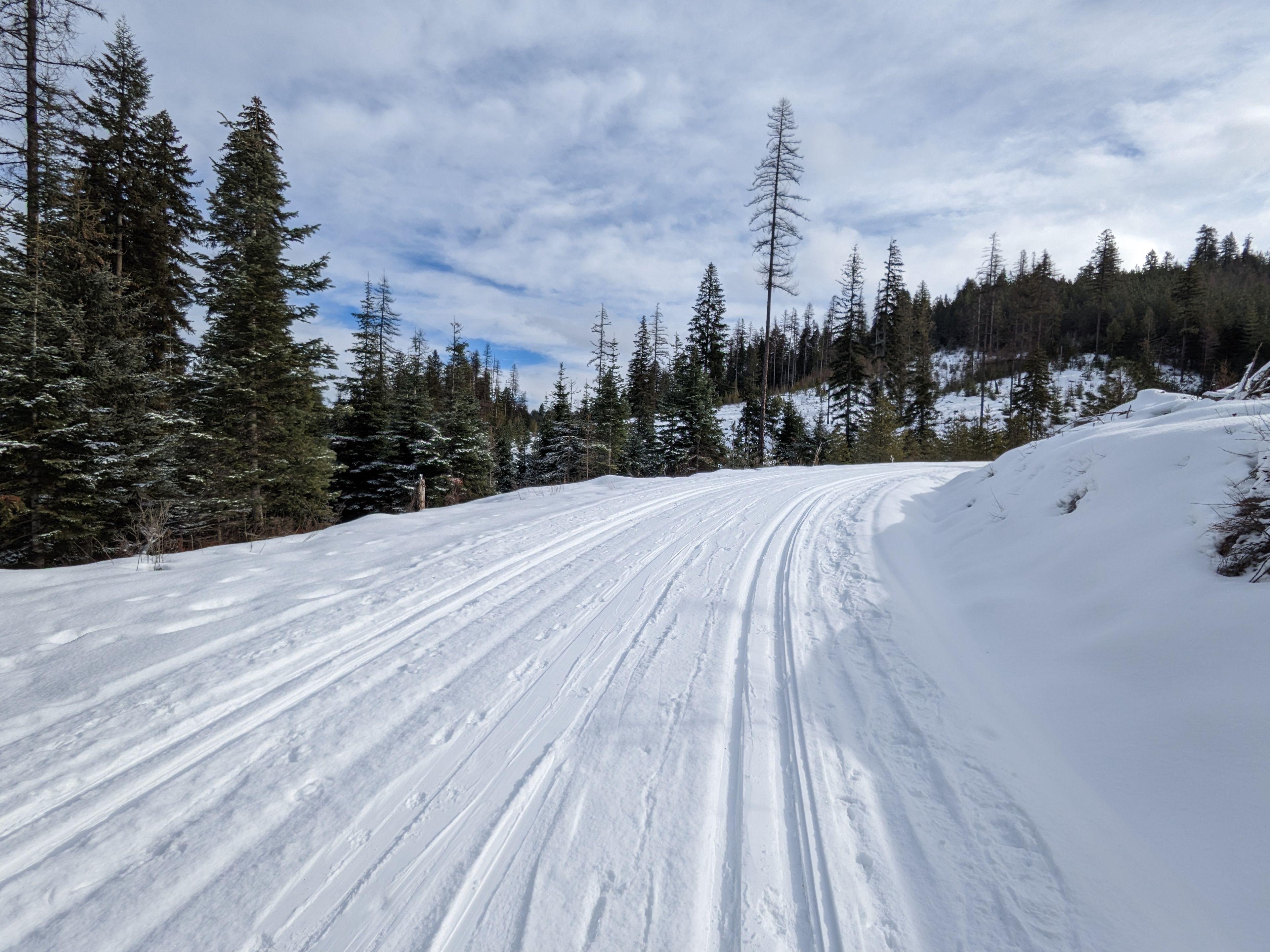 University of Idaho students are giving cross country skiers a brand new stretch of groomed trails.