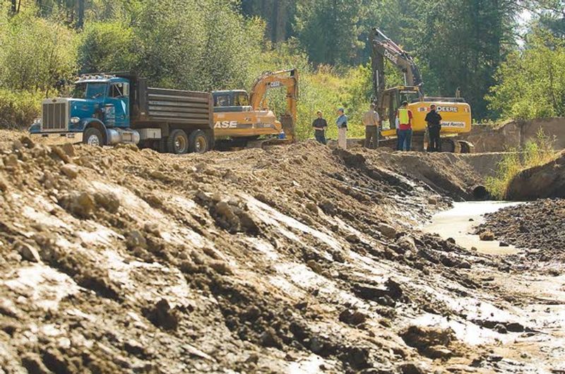 Correcting a dam problem