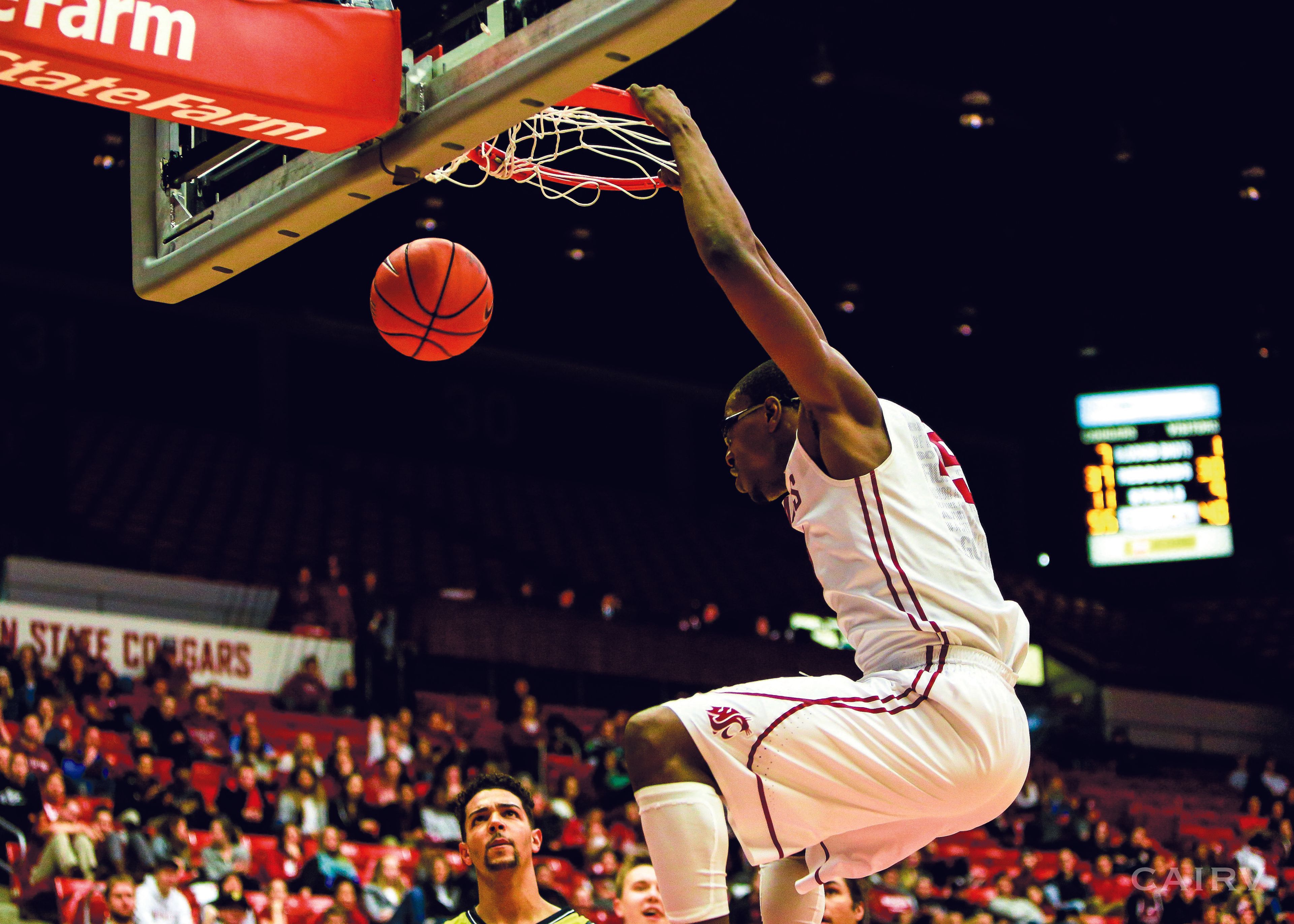 Freshman Daniels hits 5 triples, WSU beats Northern Arizona 8270