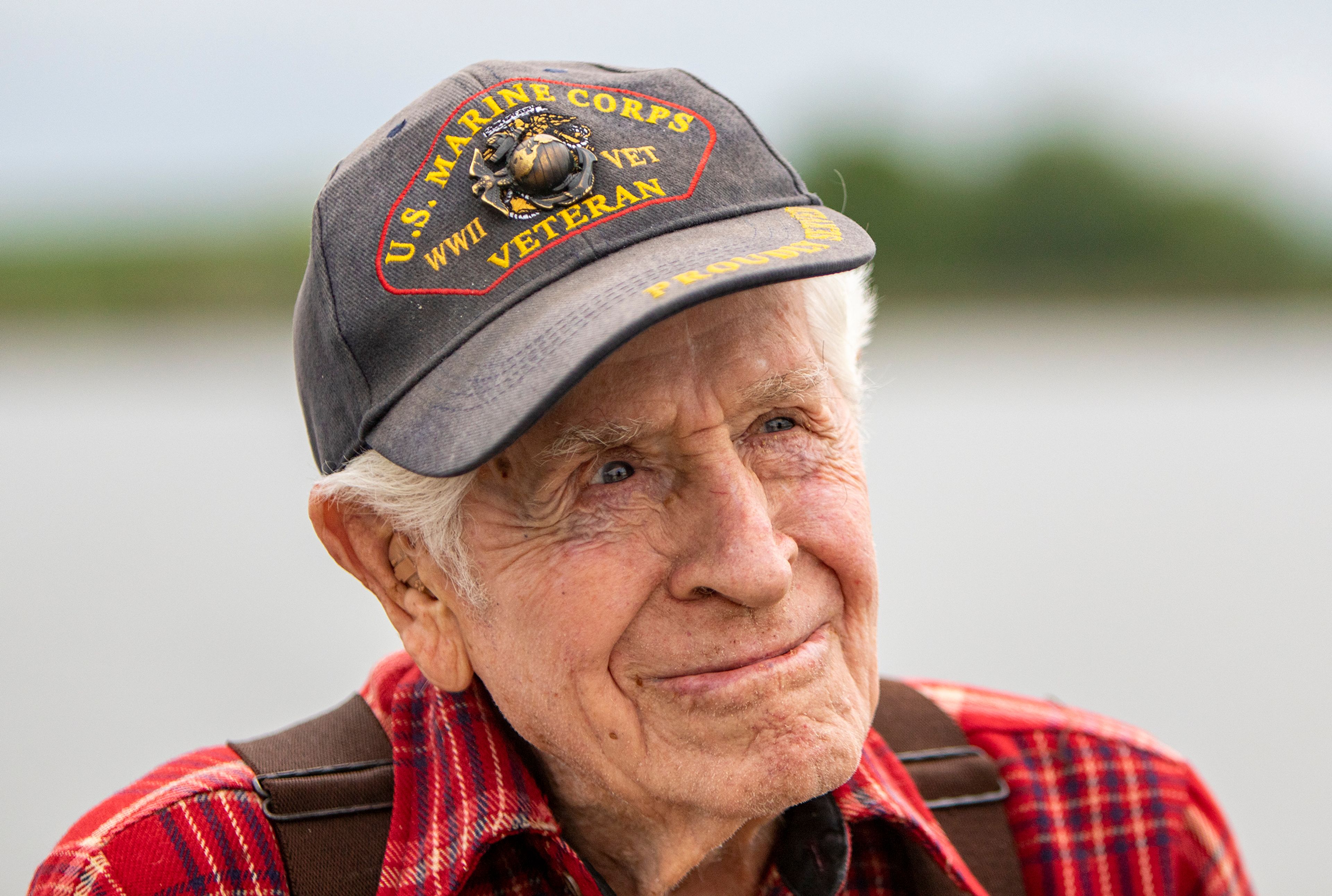 Paul Sauder, of Lewiston, enjoys some earlier morning fishing at Mann Lake 10 miles east of Lewiston on Wednesday. Sauder, who is 98, fishes at Mann Lake a few times a week and is an avid hunter/outdoors man.