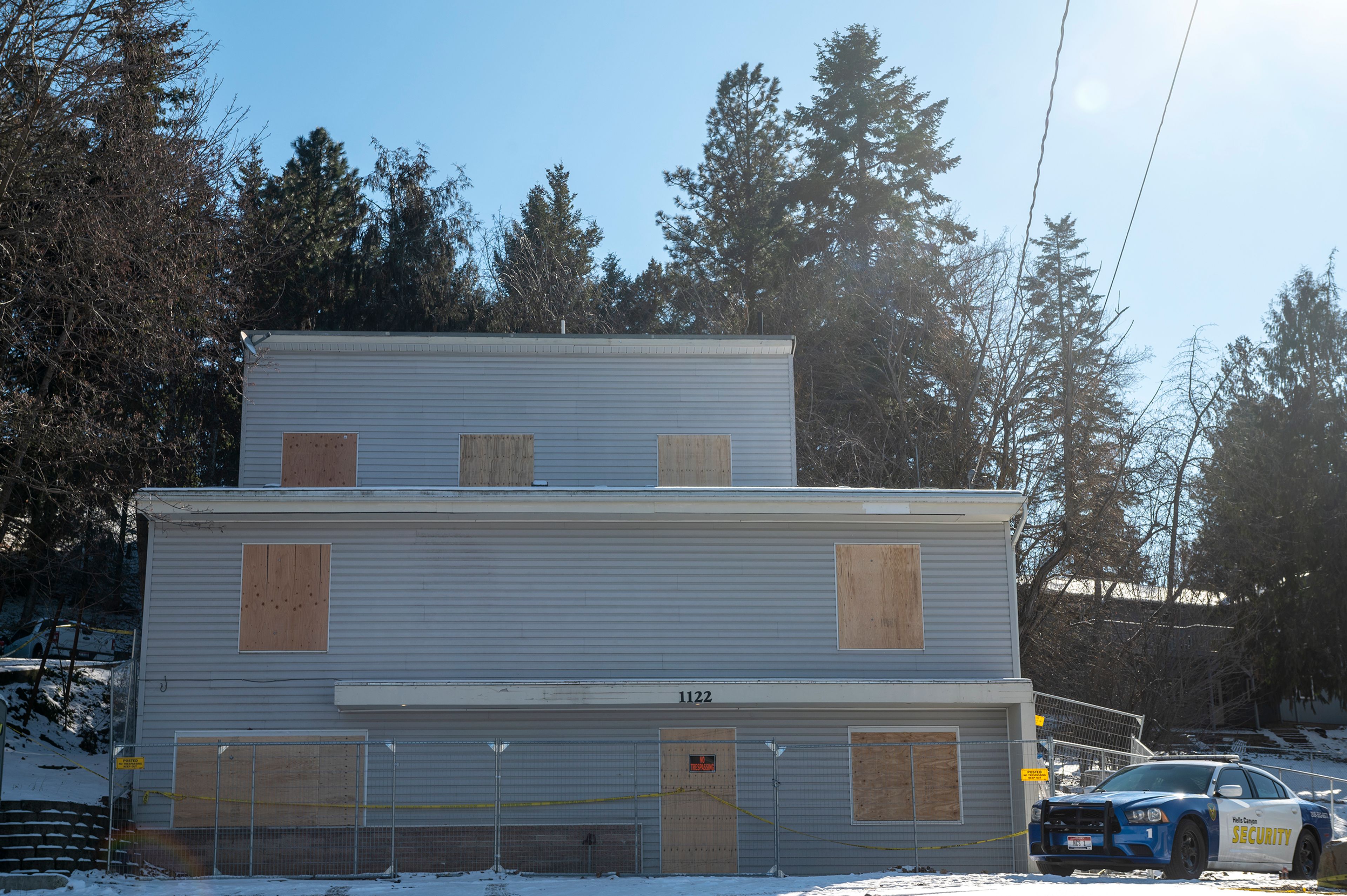 The house on Moscow’s King Road where four University of Idaho students were stabbed to death in November has been boarded up. The University of Idaho announced that the house is set to be demolished after the owner offered it to the university.