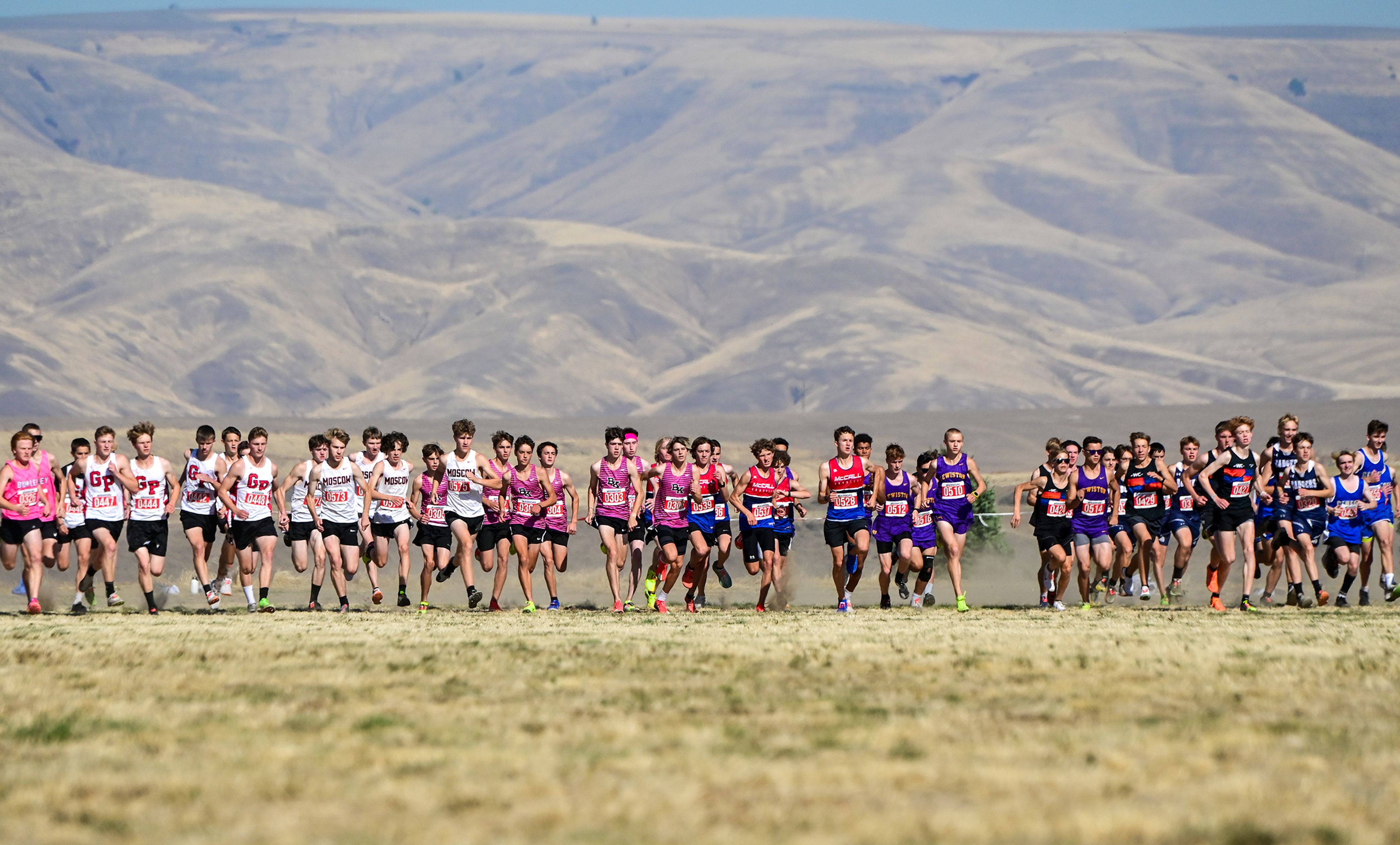 The Inland Empire Championships varsity boys 5K begins Saturday at the LCSC XC Course in Lewiston.,