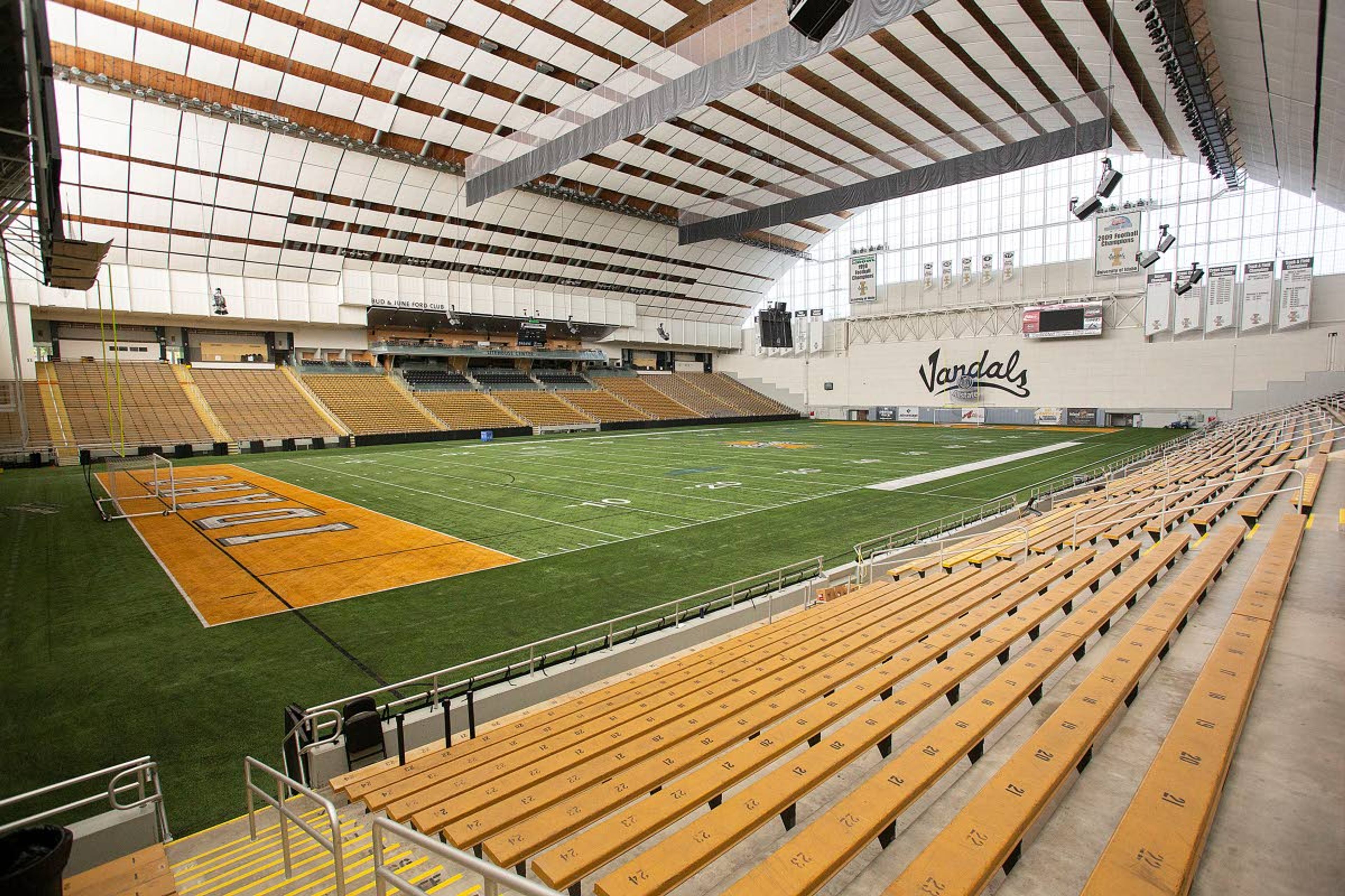 The Kibbie Dome at the University of Idaho.