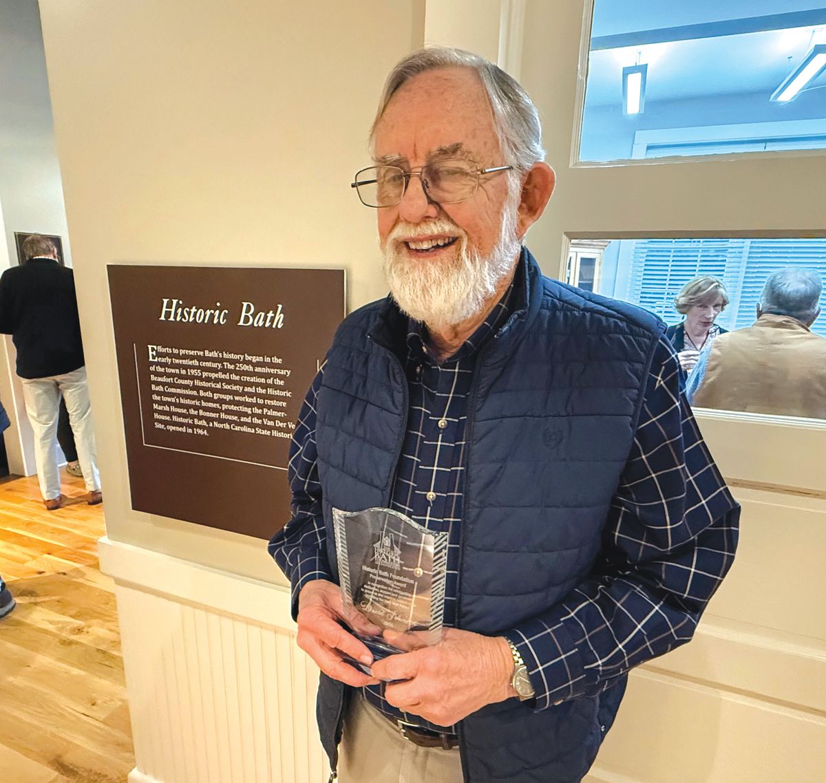 Historic Bath Foundation Names Preservation Award Winner Engineer-turned-preservationist David Johnston earns 2025 Historic Bath Foundation Award for transforming NC's oldest town landmarks, including Bath High School.