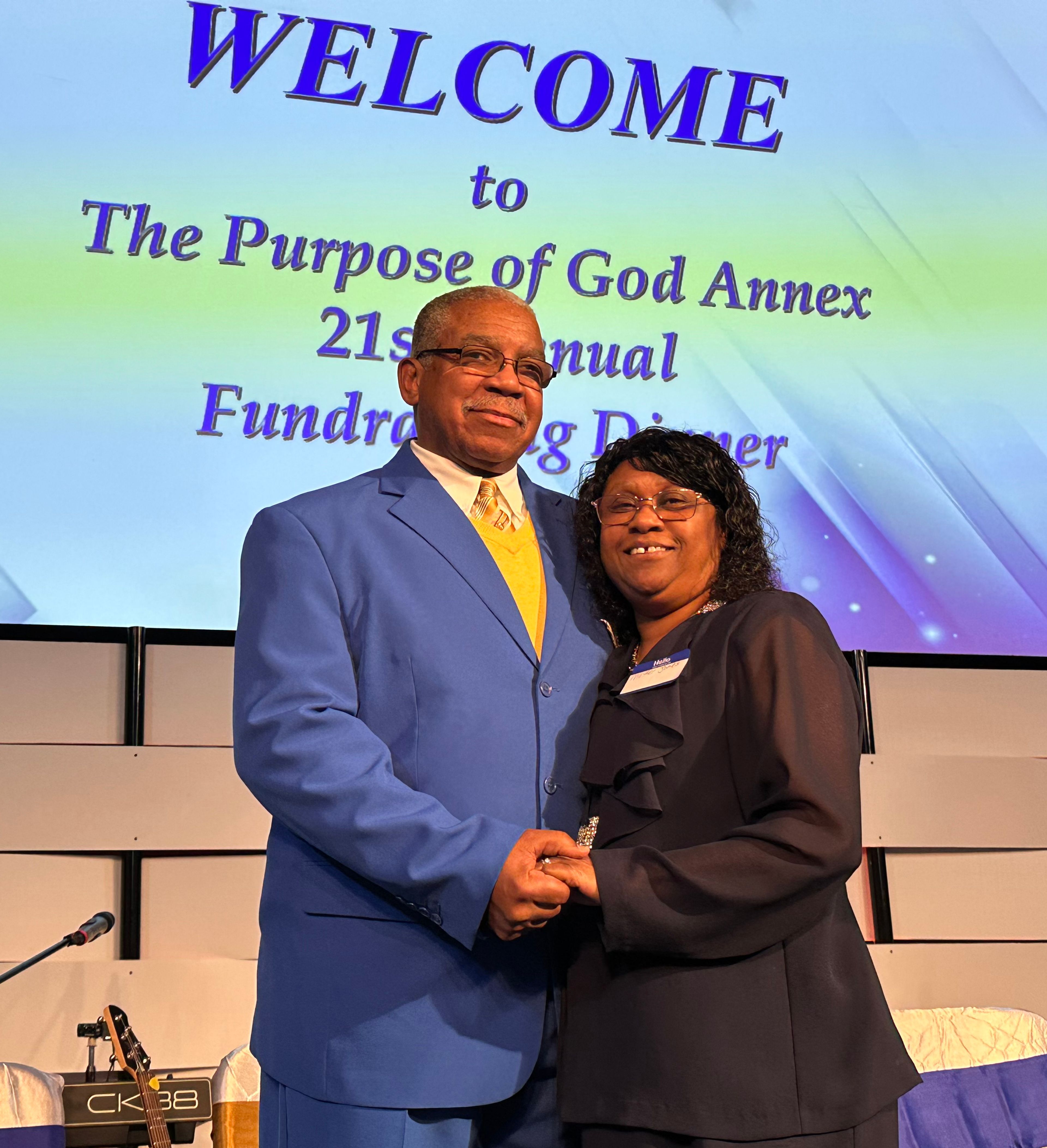 Bishop Samuel Jones Jr. and Mother Jones, founders 
