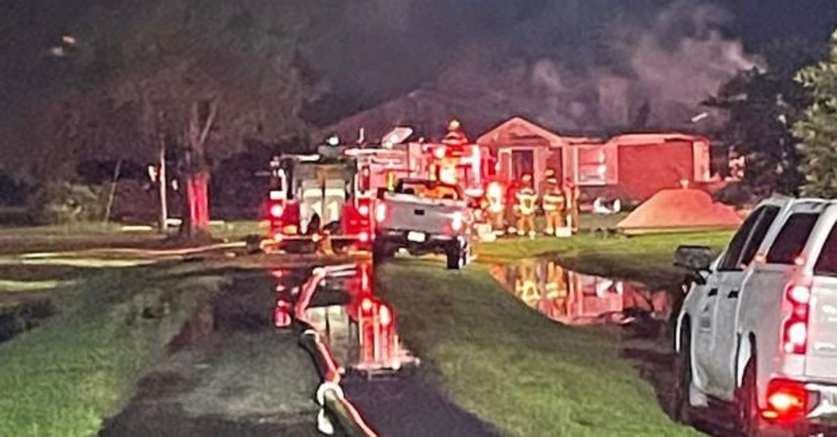 Fire departments respond to early morning house fire