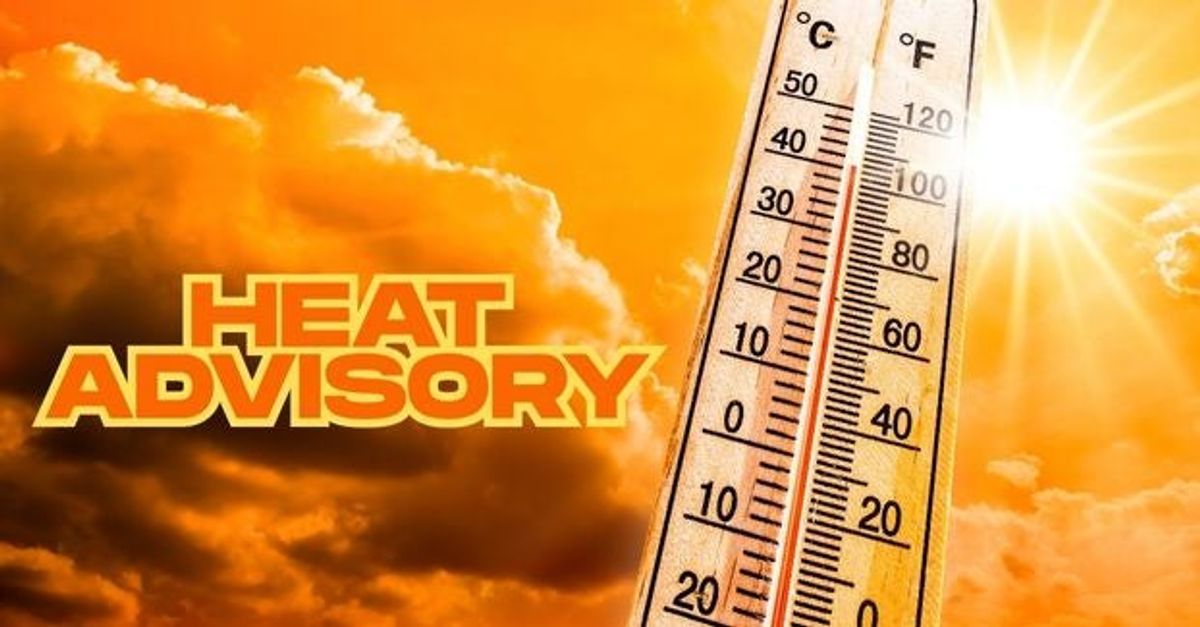 Heat advisory in effect for Beaufort County until 9 p.m.