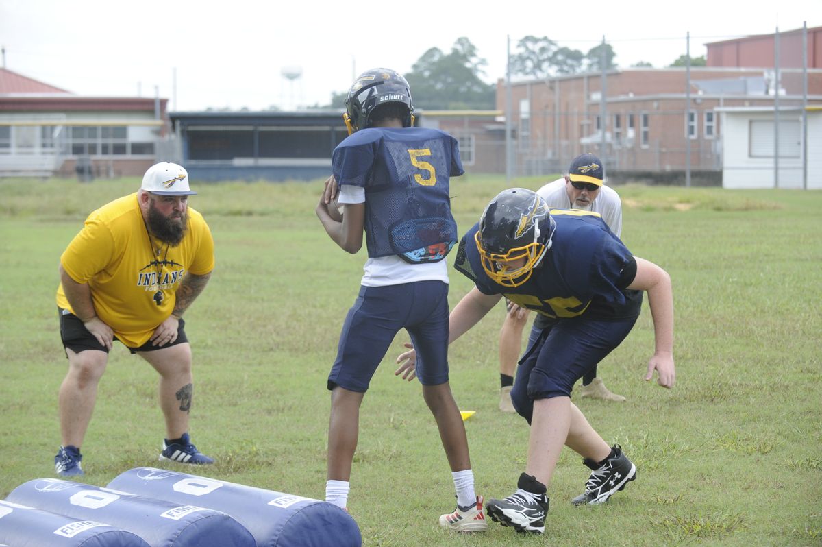 Photos: Chocowinity Middle School starts football practices
