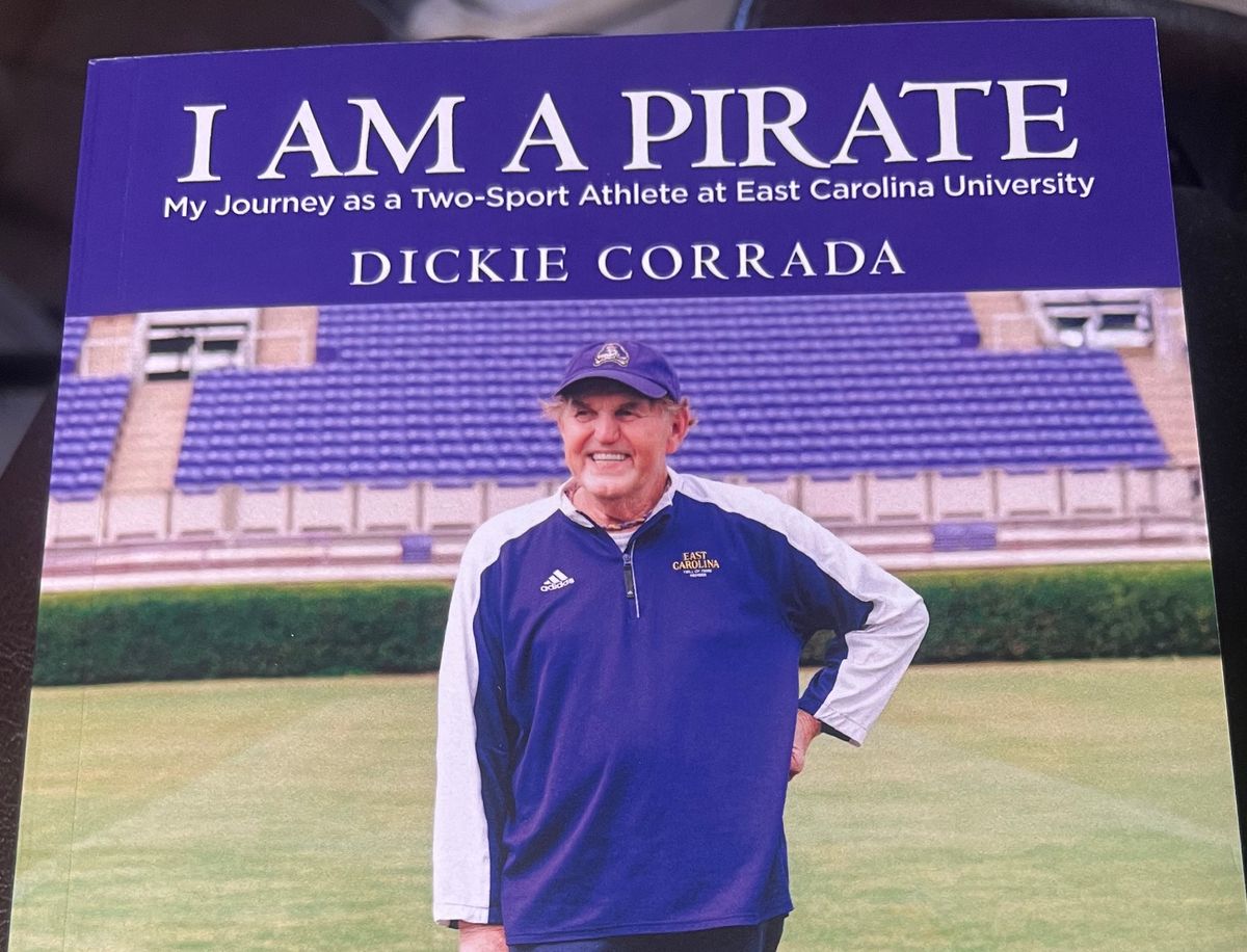 ‘I Am A Pirate’: ECU Hall of Famer writes book about two-sport stellar career