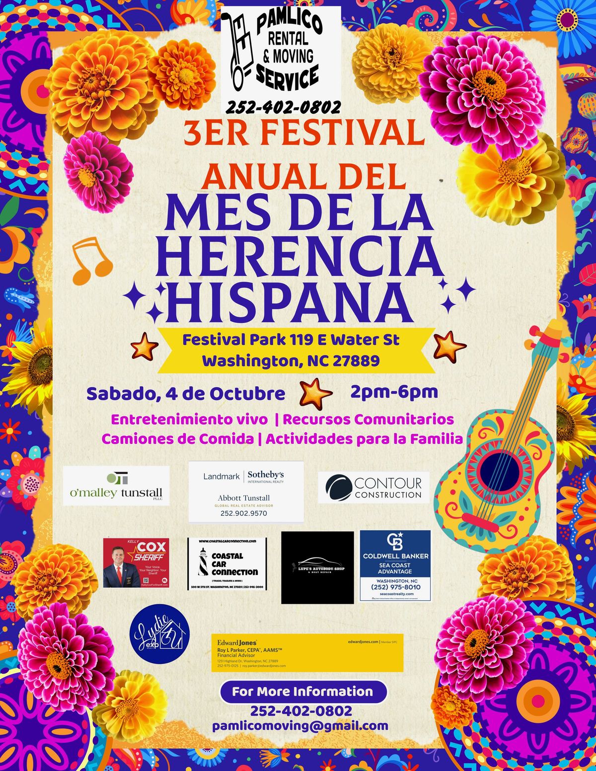 Third annual Hispanic Heritage Month Festival to be held this Saturday