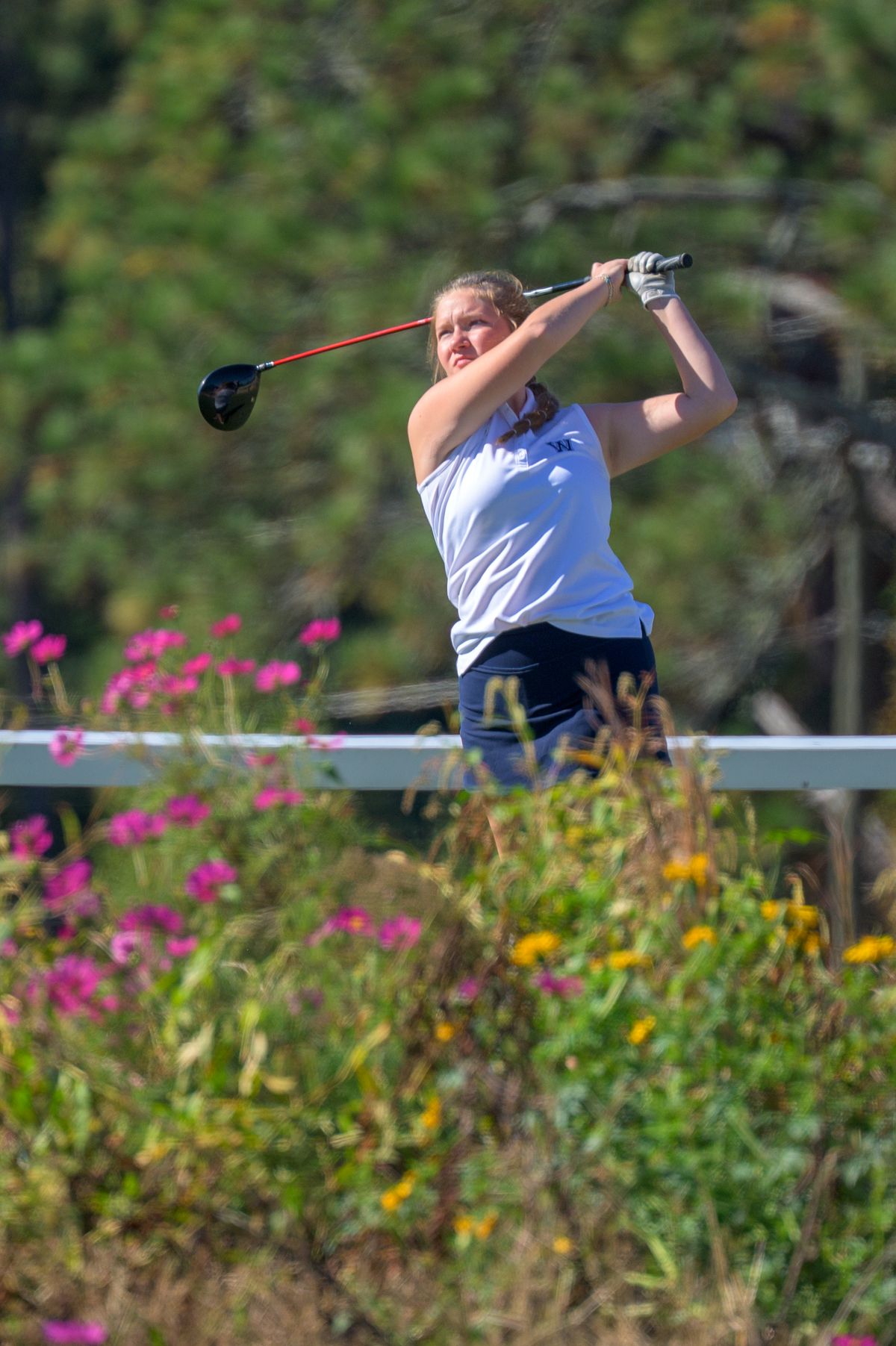 Photos: Washington High School girls' golf team kicks off state final play