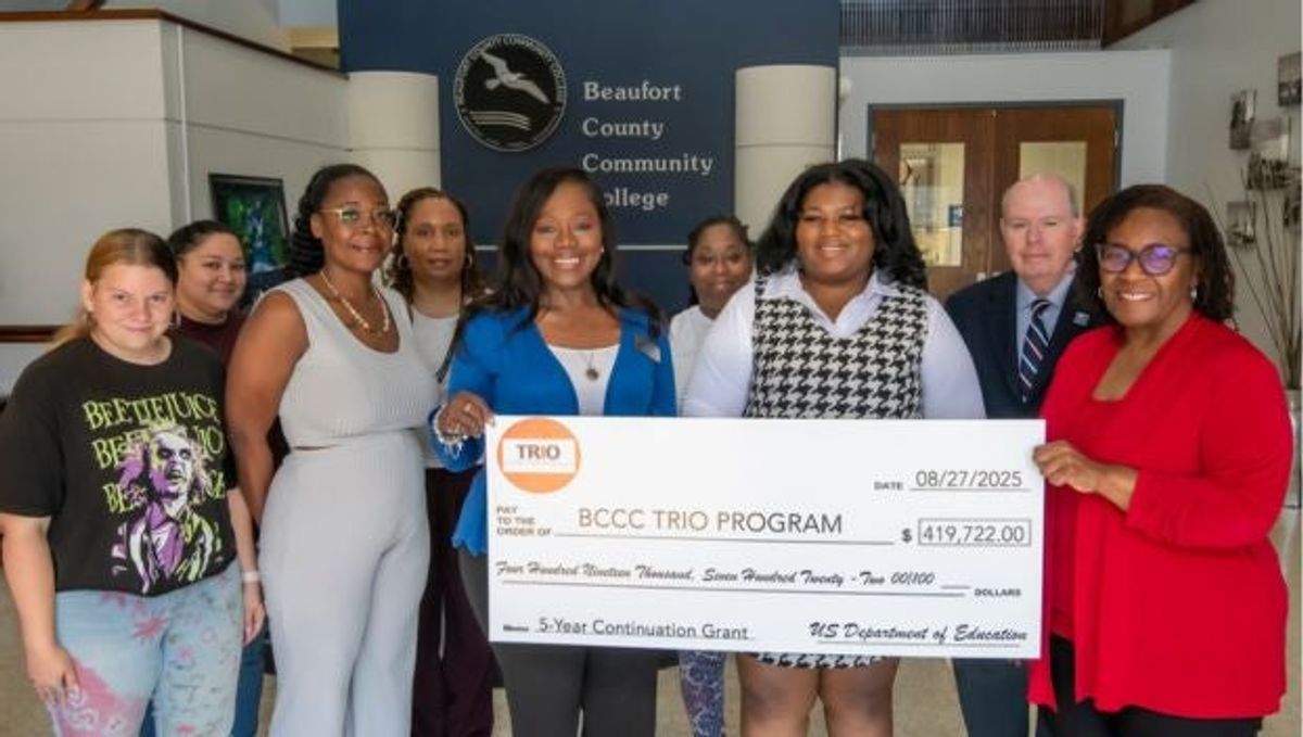 Beaufort CCC's TRIO Student Support Services Program receive...