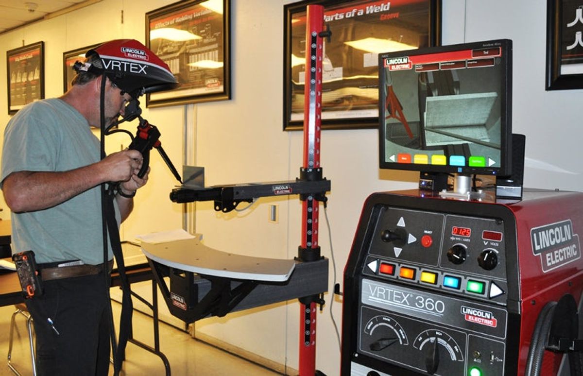 Virtual welding adds new dimension to BCCC program