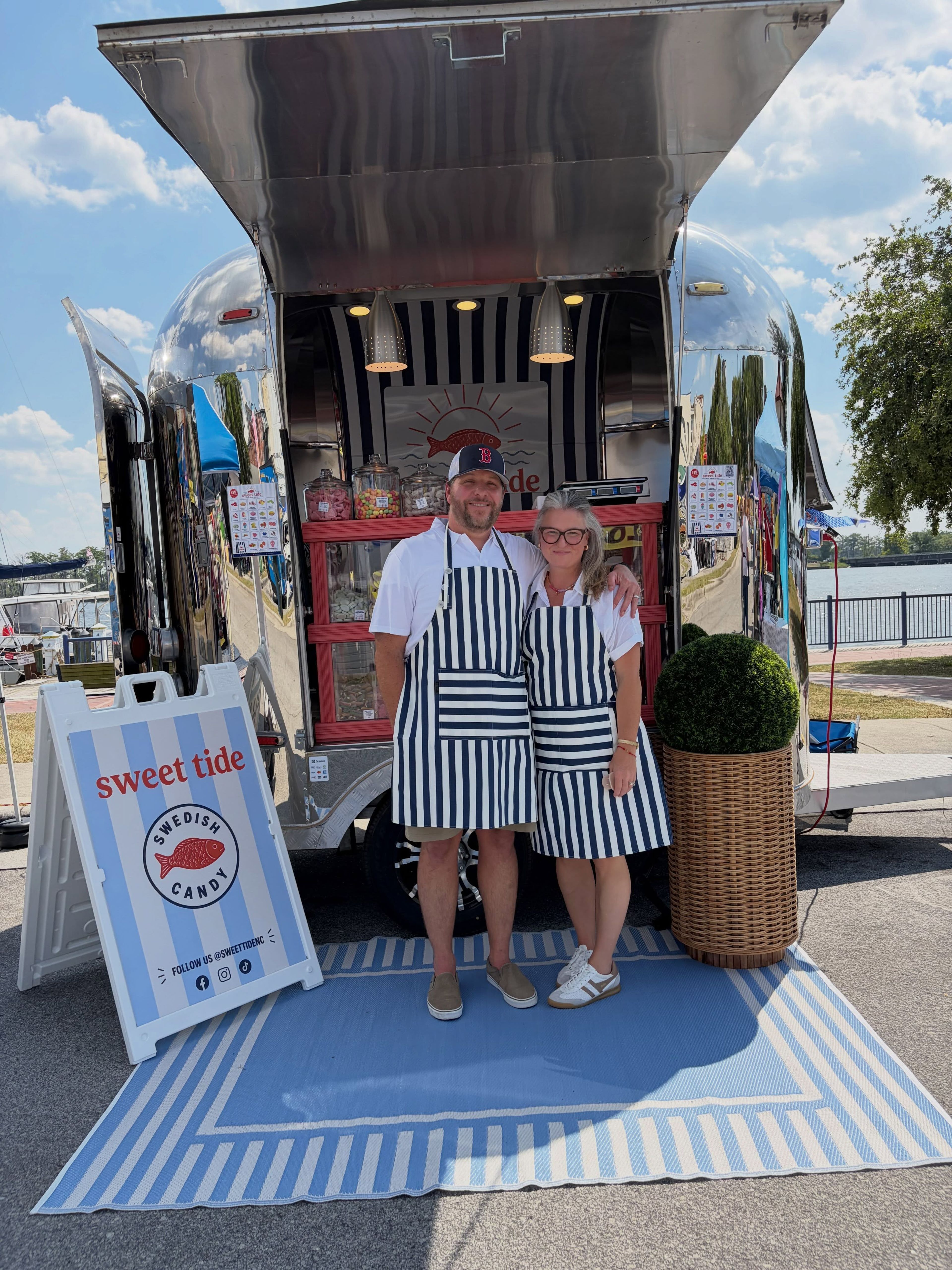 Brady and Jaime Kocher, founders of Sweet Tide