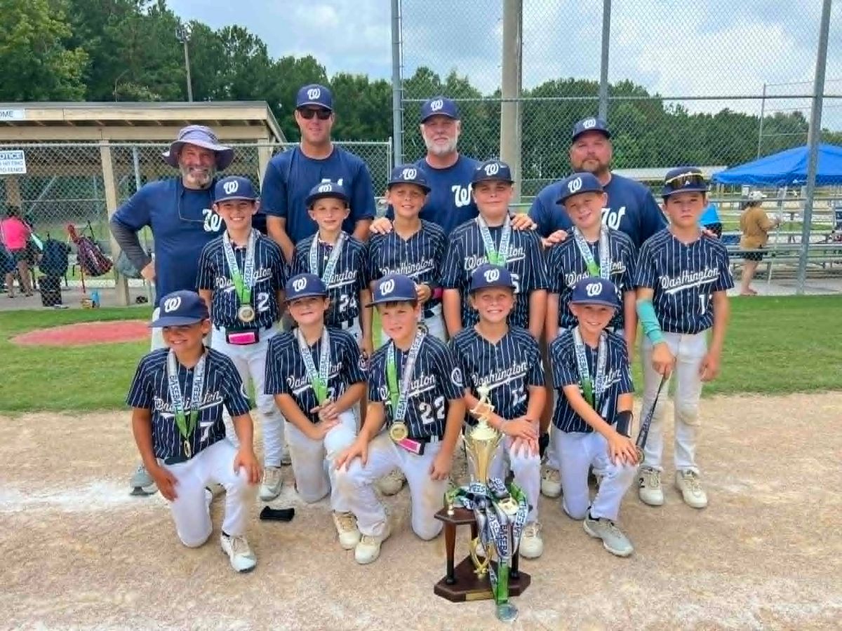 Washington 10u team to join 8u squad in Tarheel Youth Baseball League state tournament