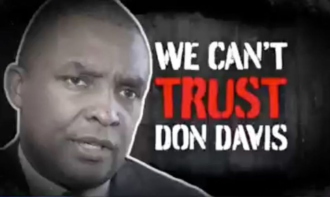 Spring Term Fonts Davis: Attack ad can’t support its claims