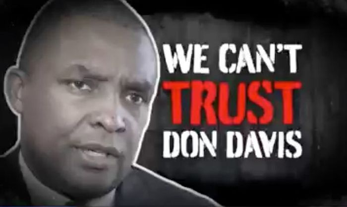 Spring Term Fonts Davis: Attack ad can’t support its claims