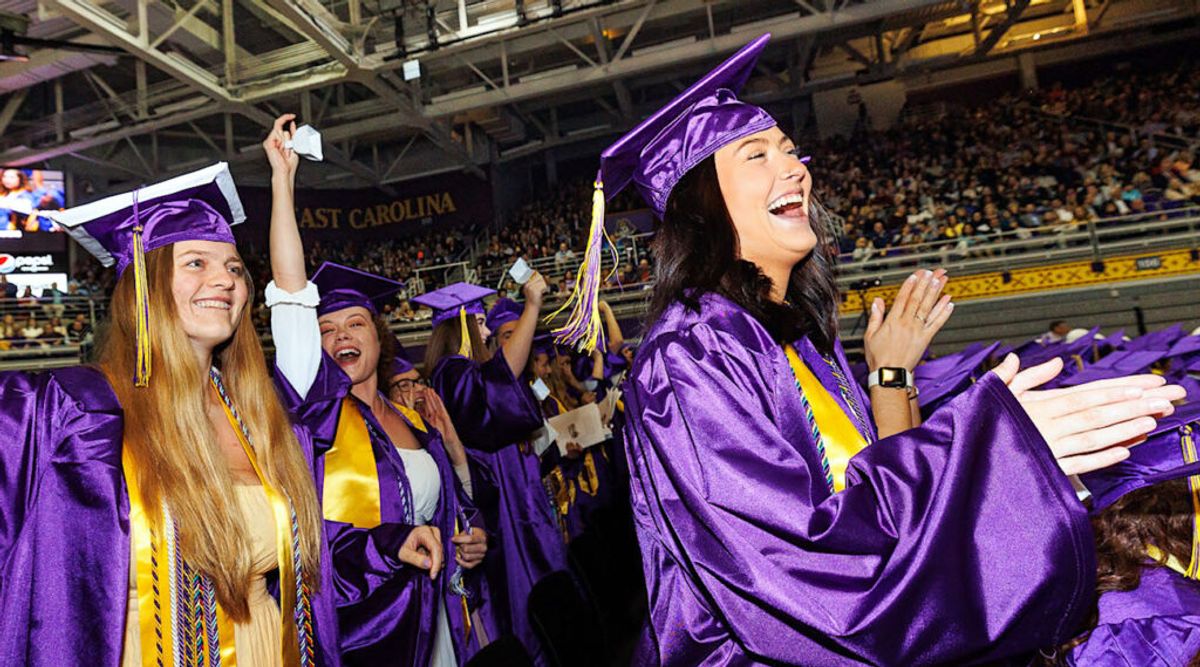 Gradution Eca ECU celebrates nearly 2,000 fall graduates
