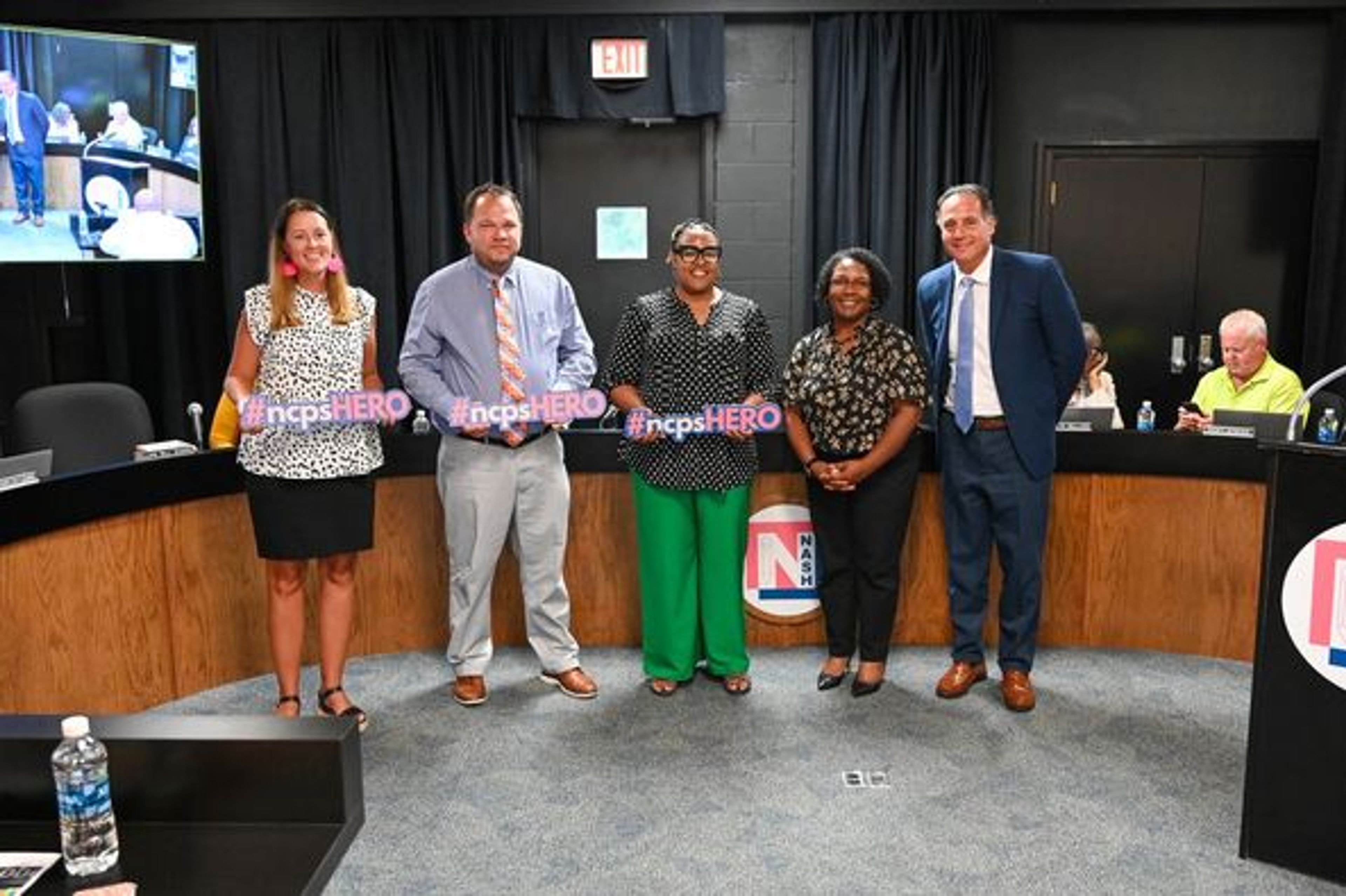 School system honors tornado responders