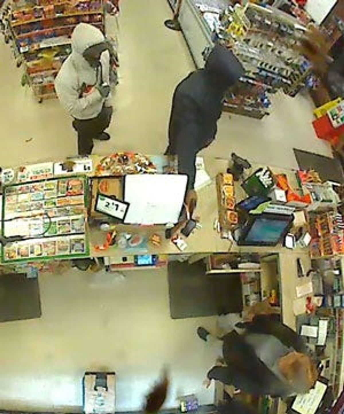 Suspects sought in 7-Eleven armed robbery