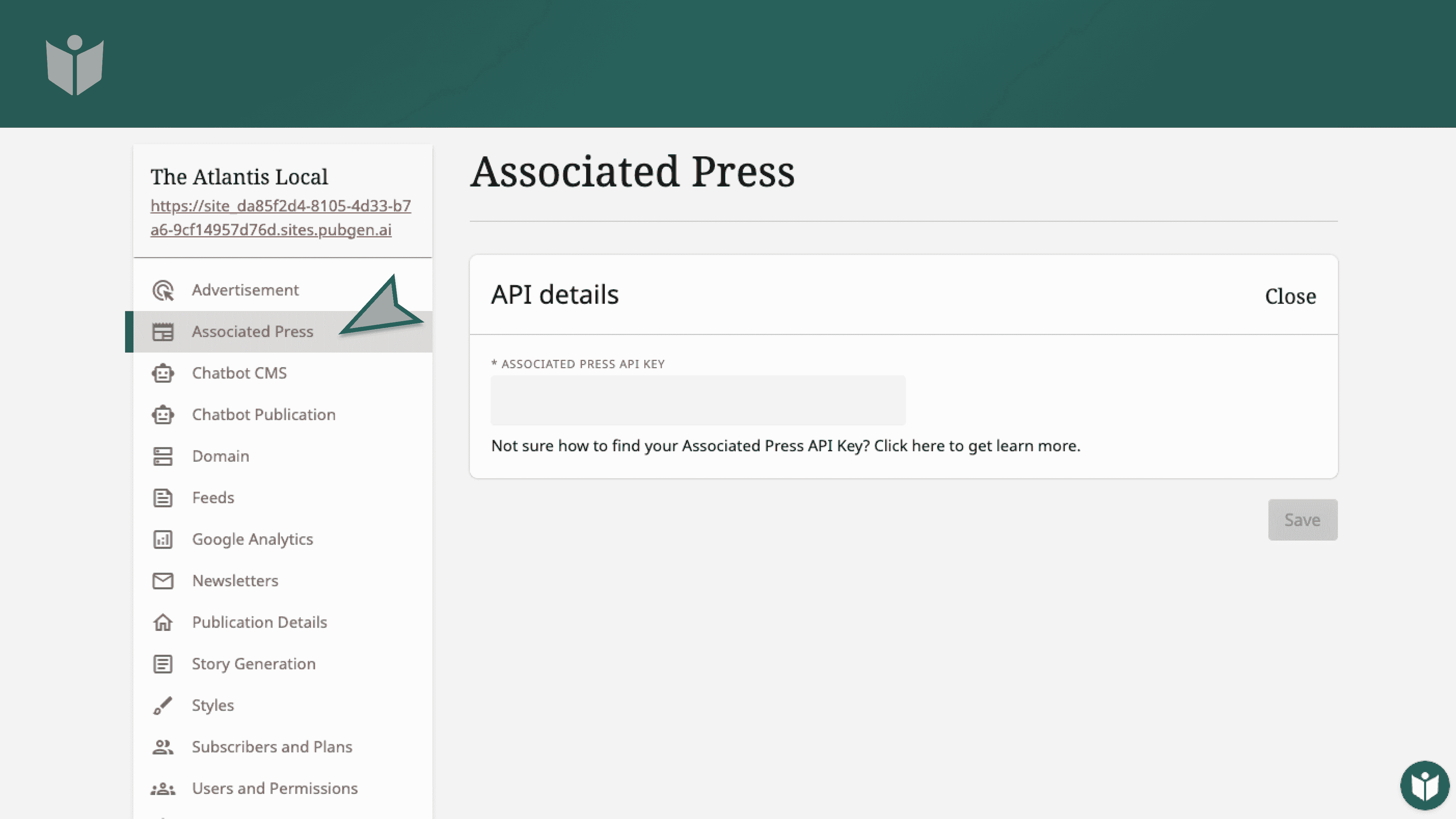 Work with Associated Press Feeds