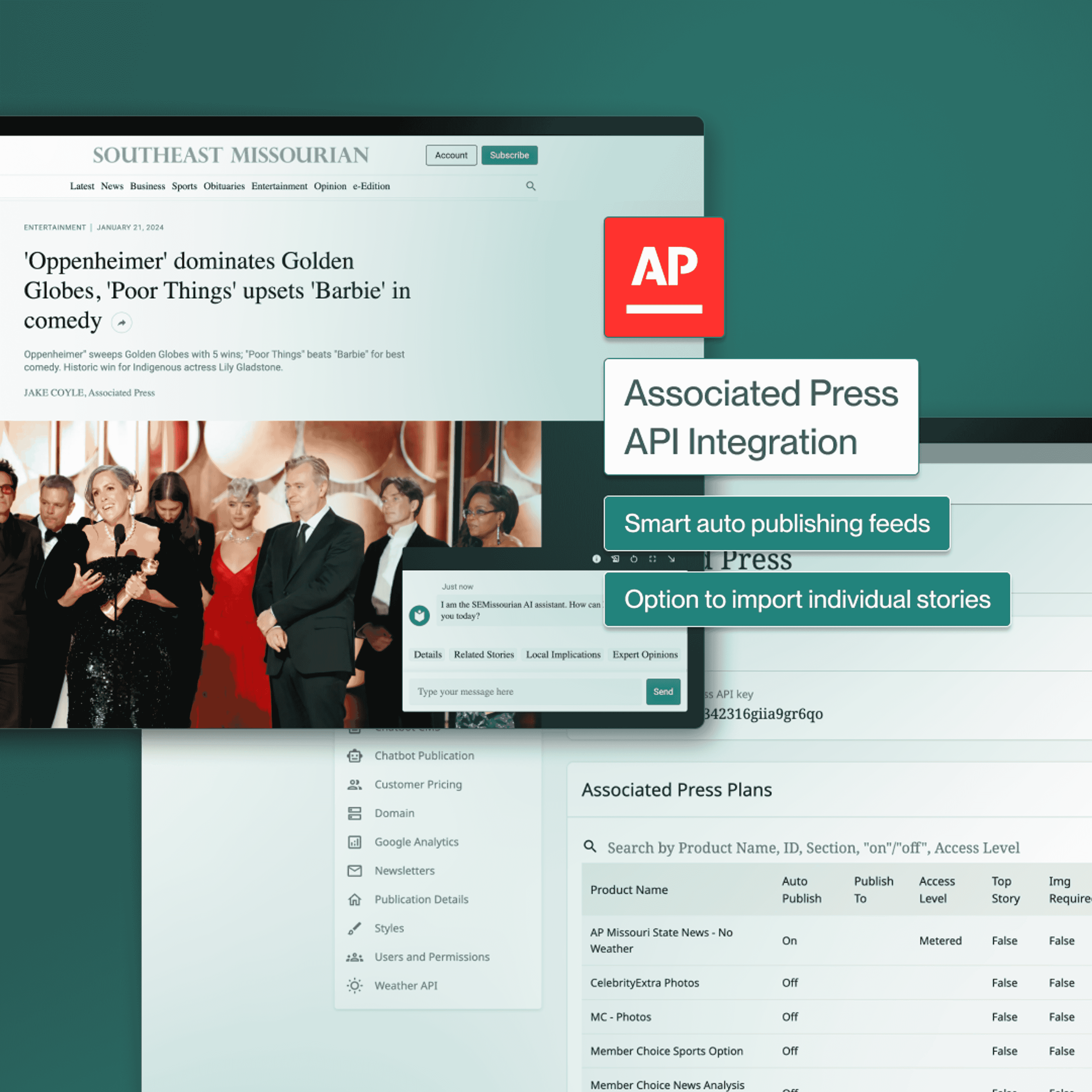 AP: Stay Ahead in News Reporting with PubGen.AI's Advanced AP Feed Integration