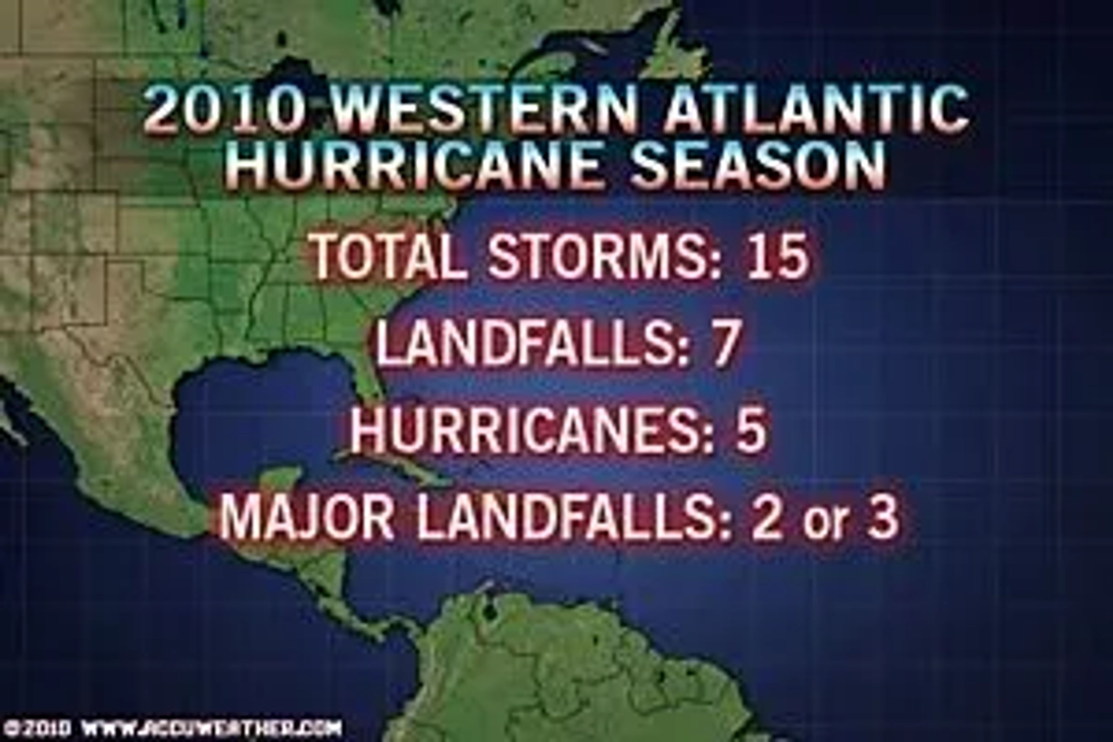 Meteorologists Say 2010 Hurricane Season will be More Active