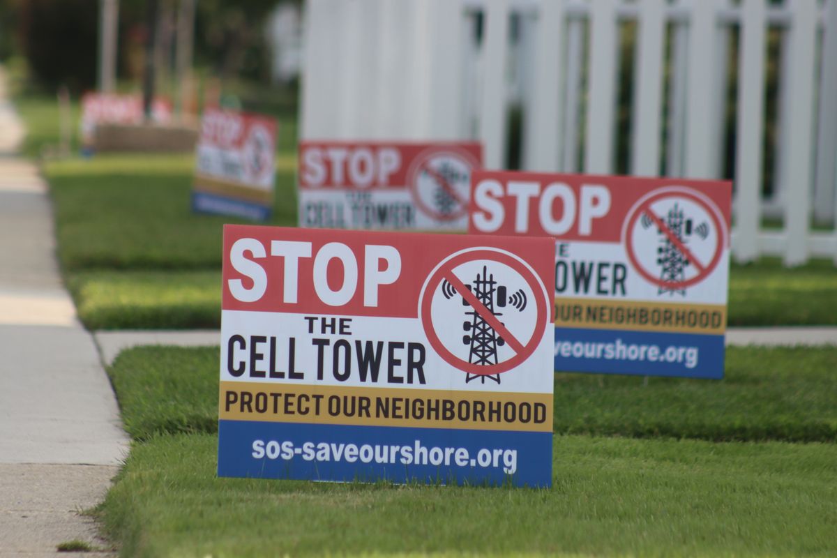 Neighbors Continue to Battle Cell Tower Plans