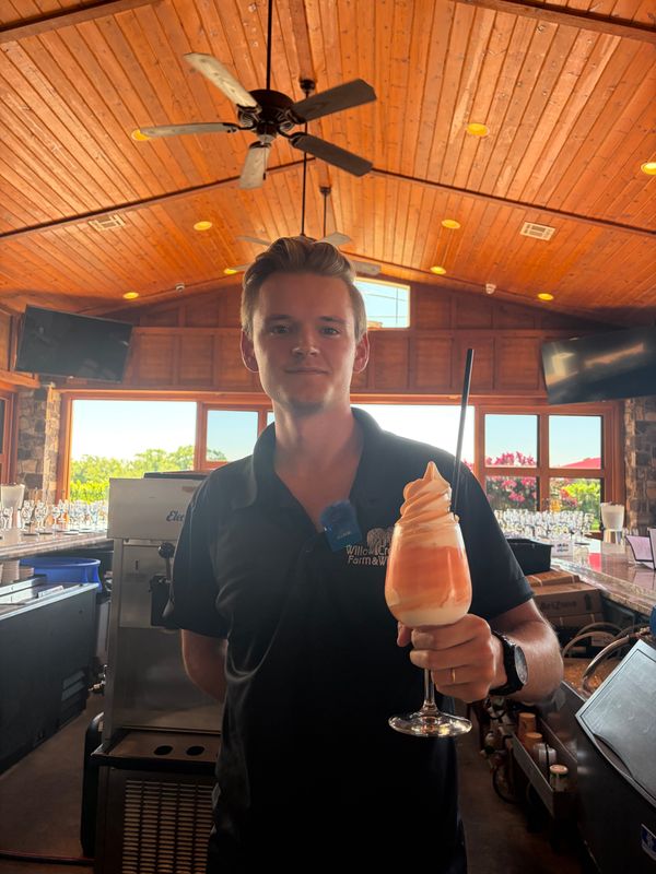 Frank Lowe at Willow Creek Winery Works Behind the Bar So He Can Take to the Sky - Cape May County events and local stories
