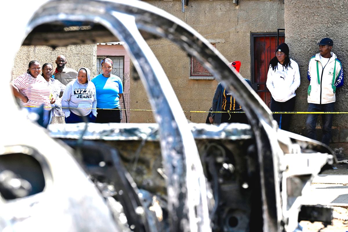 Police hunt gunmen after 2 mass shootings in South Africa le...