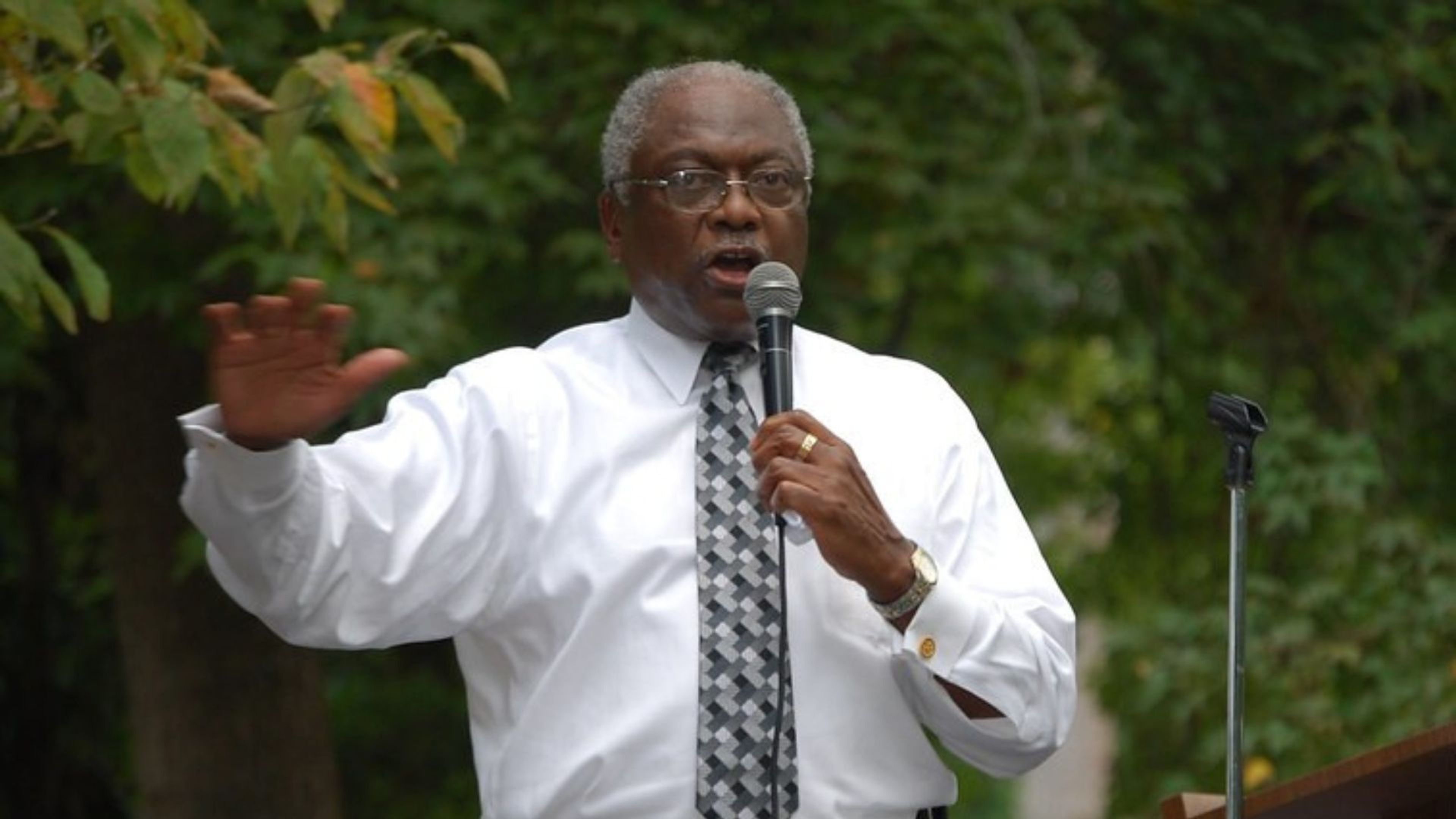 James E. Clyburn, U.S. representative of South Carolina’s 6th district, is seeking reelection. Clyburn became a member of Congress in 1993.