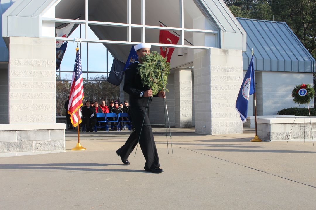 Photo Gallery: Wreath laying at Albert G. Horton Jr. Memorial Veterans...