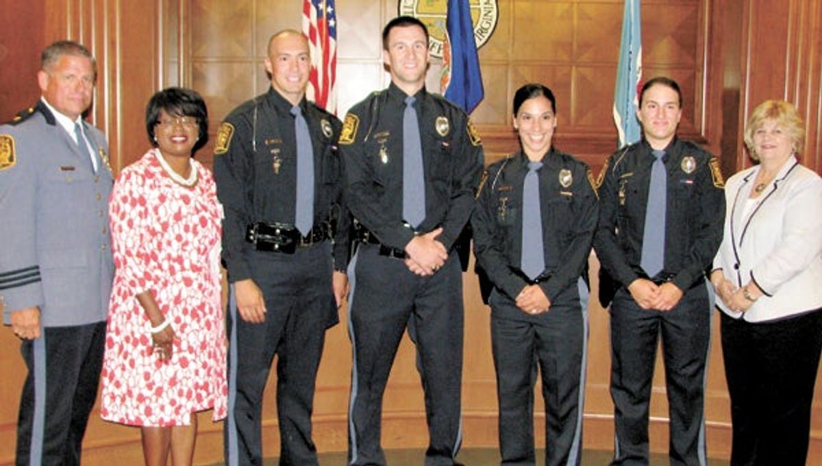 New officers take oath