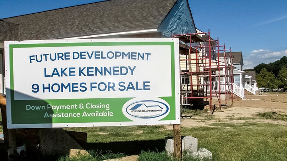 Two families for nine homes
