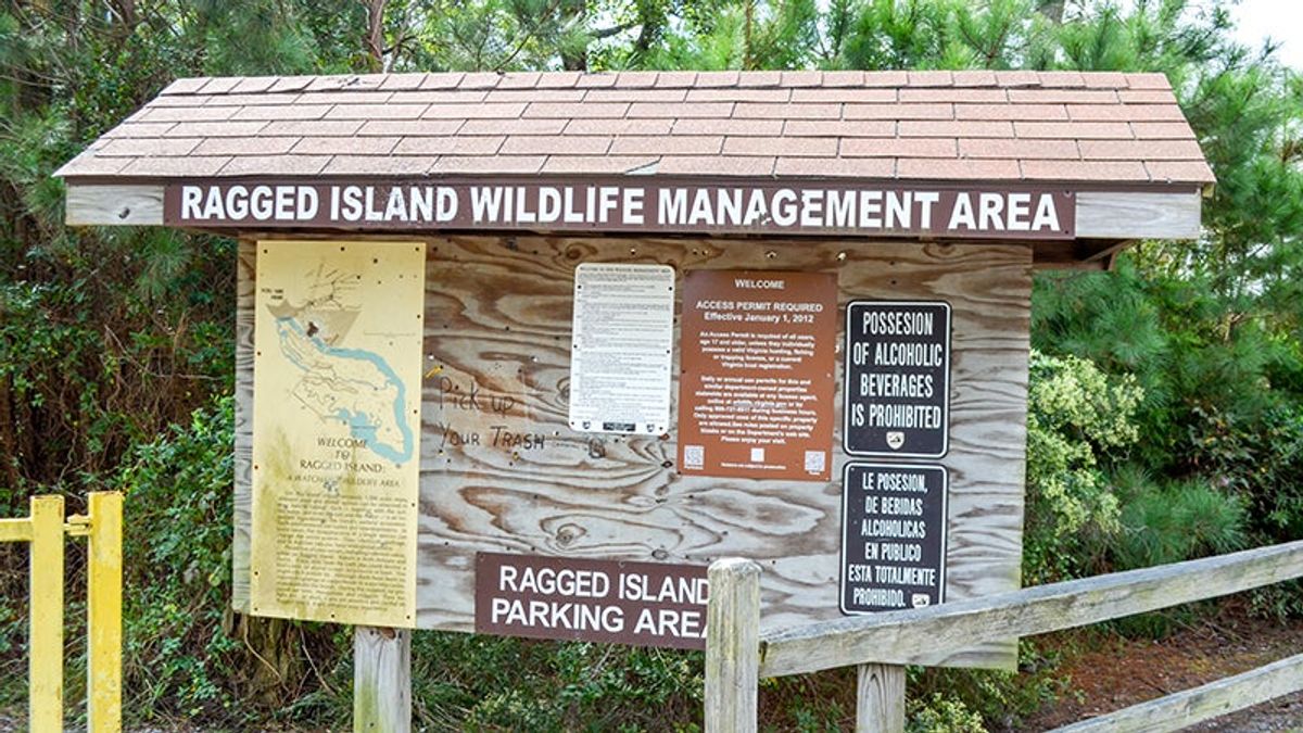 Ragged Island provides locals with wildlife access