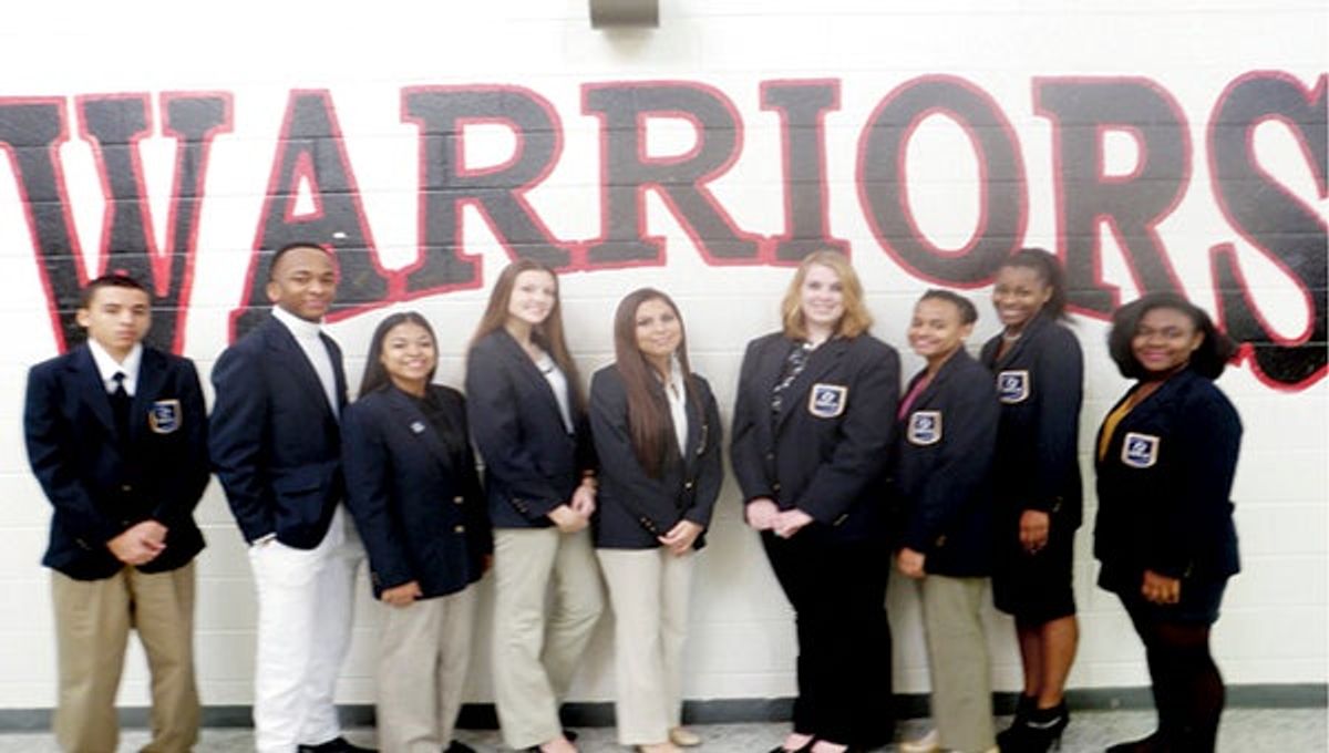 DECA students win awards