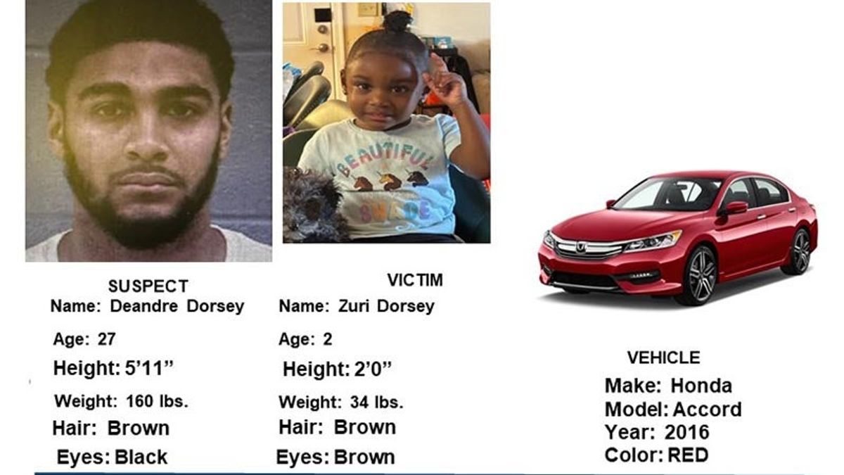 AMBER ALERT: Child believed to have been abducted in Virgini...