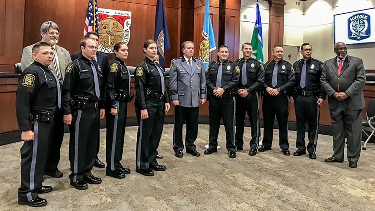 New officers take oath