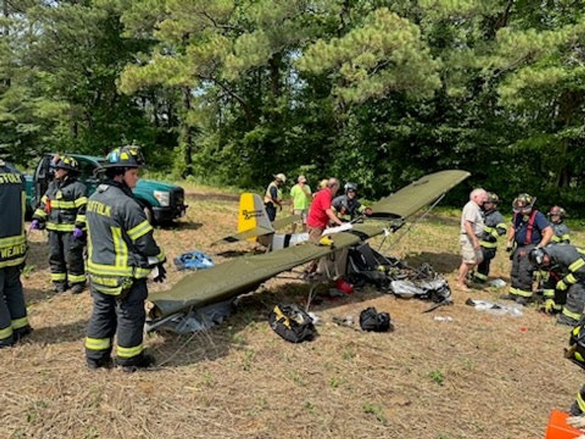 Man injured Saturday in plane crash on North Liberty Spring ...