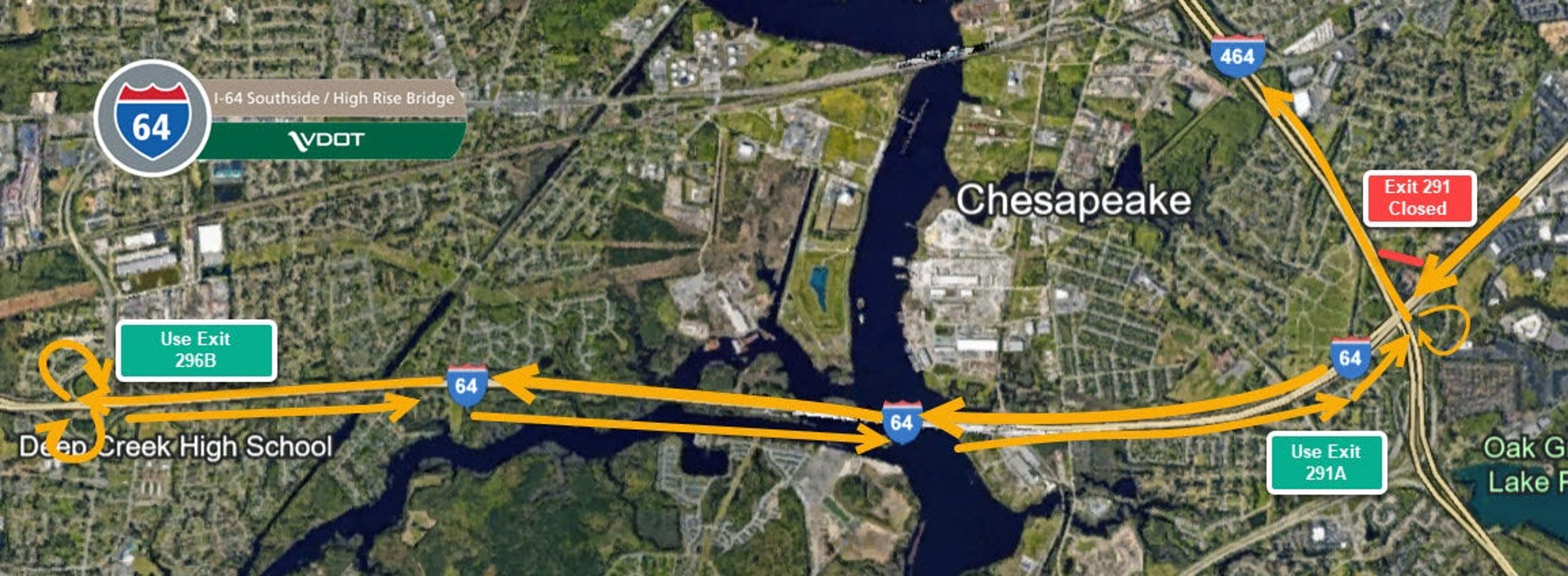 I-64 Southside Widening and High Rise Bridge Project