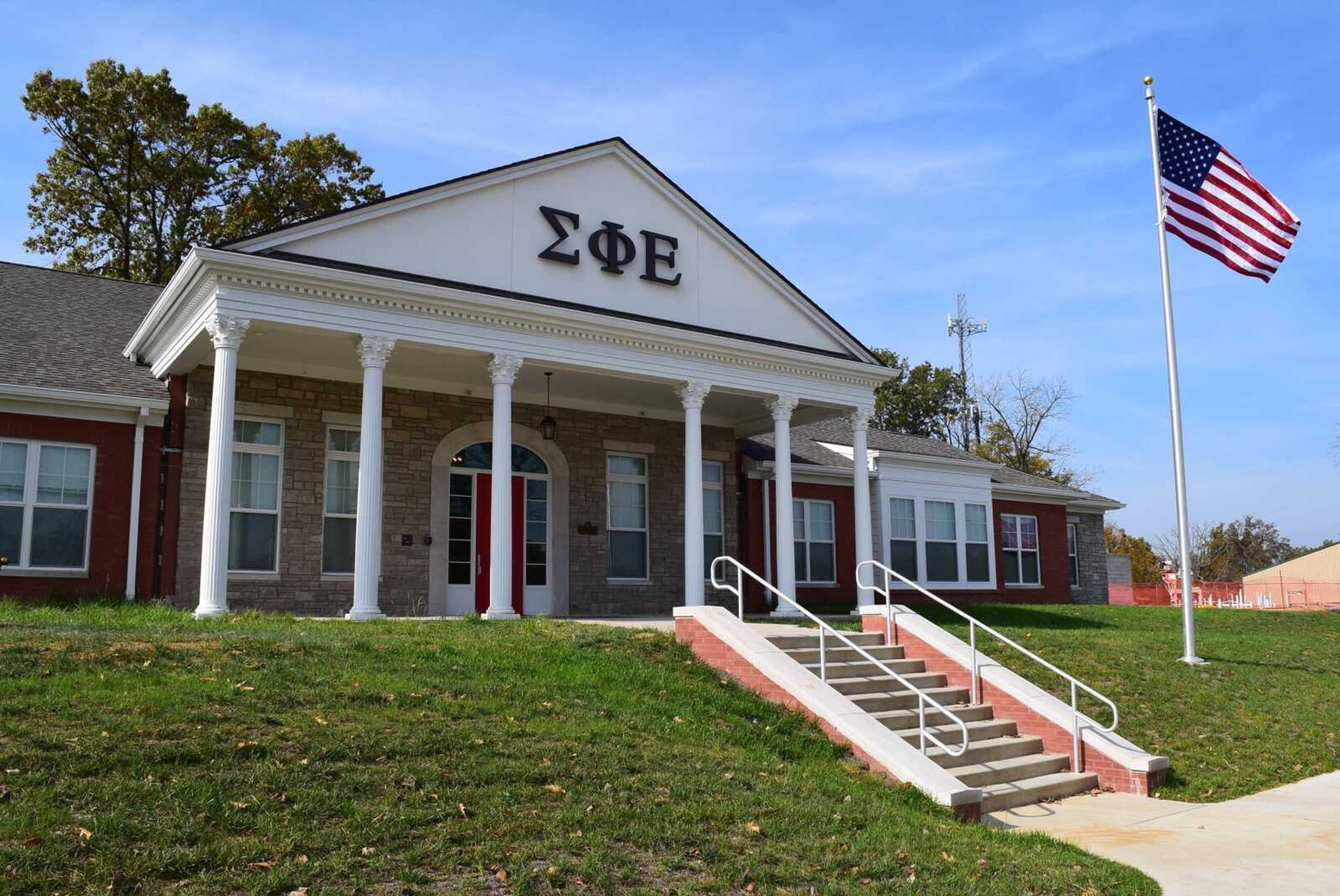 Sigma Phi Epsilon's new house, Greystone 2.0, was finished as a part of phase one of the Greek Village project.