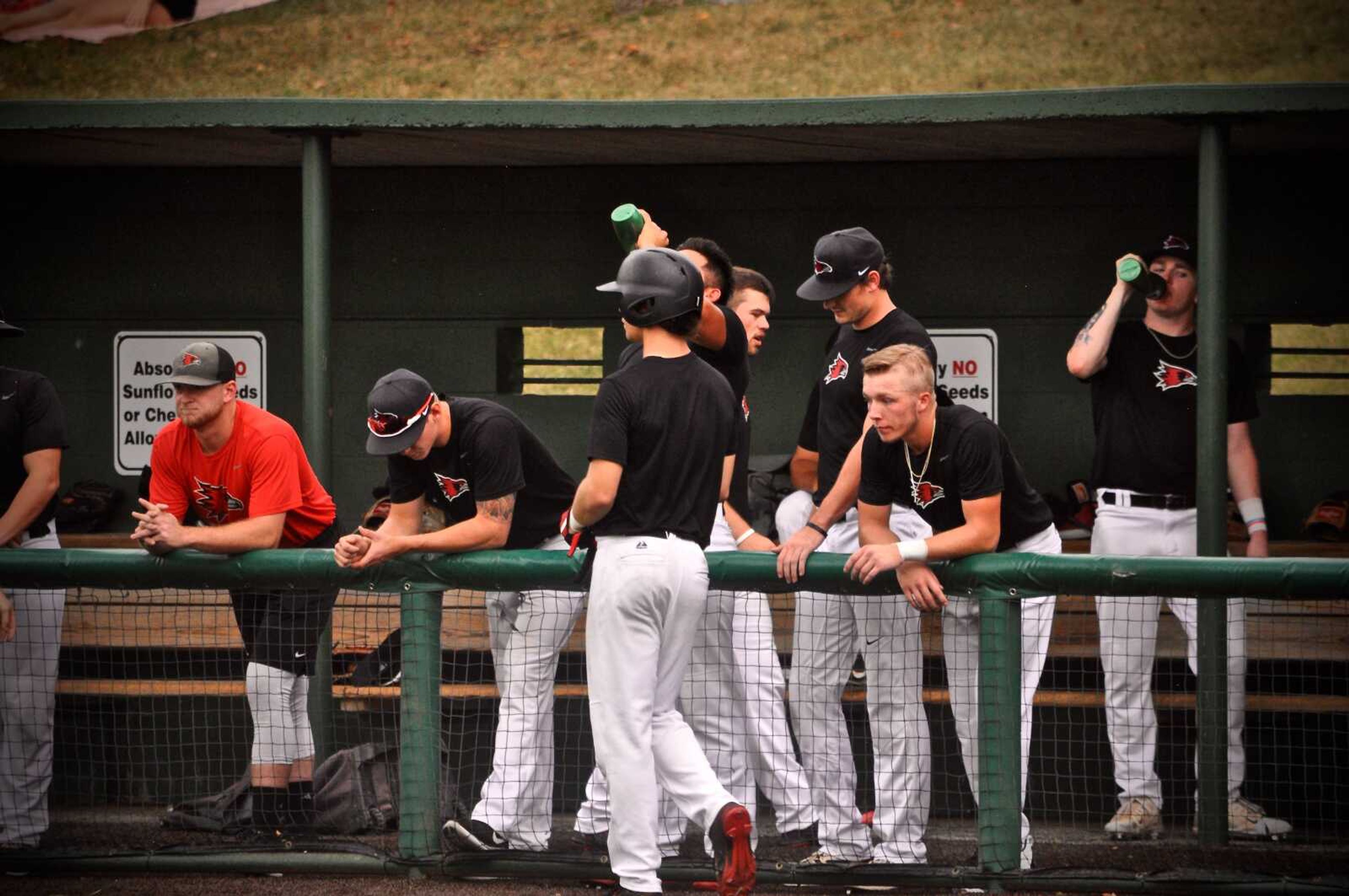 Southeast baseball played a scrimmage game at Capaha Field on Sept. 18 to prepare for the upcoming season.