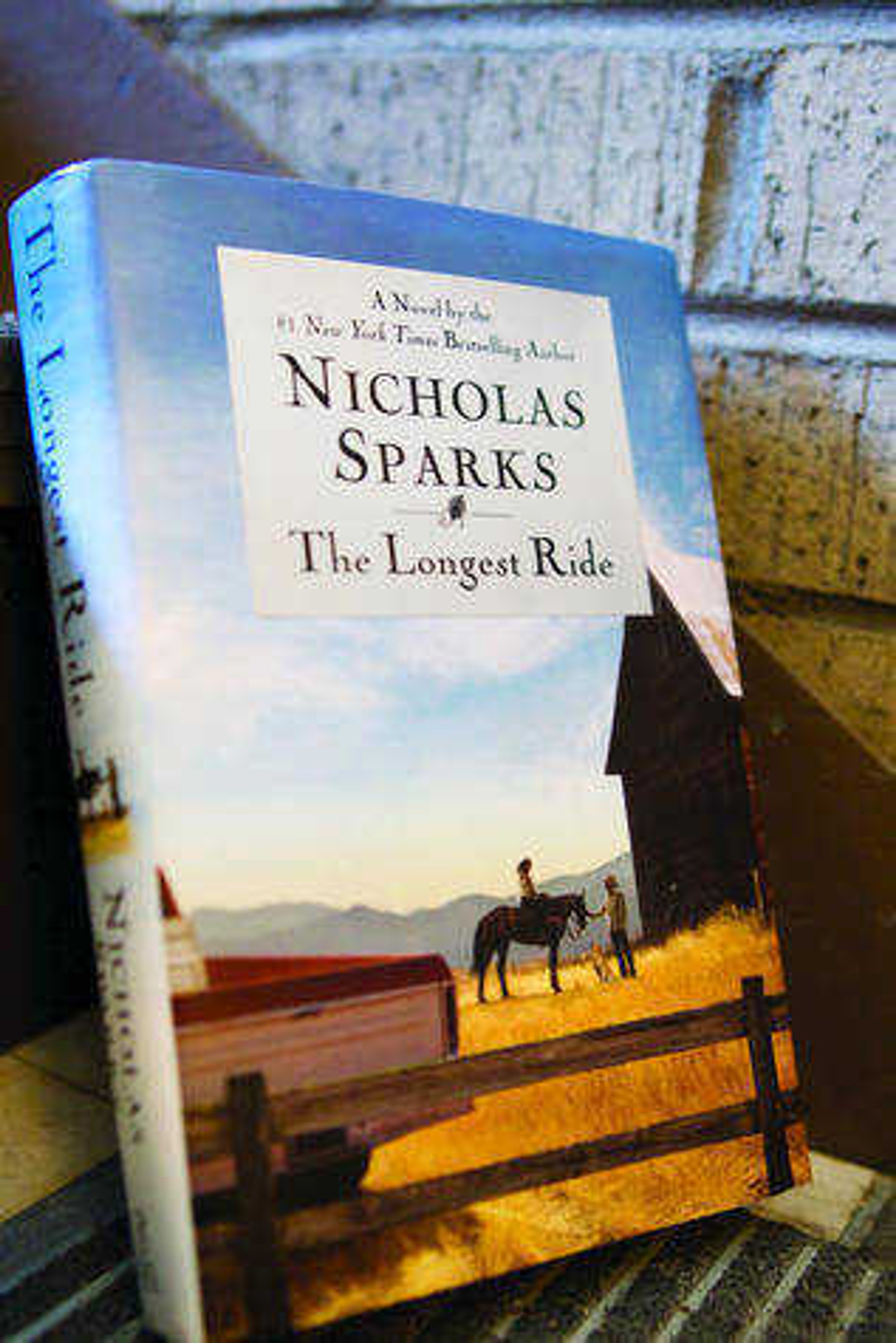 <b>"The Longest Ride" is the novel this Tuesday's book club will discuss.</b> Submitted photo
