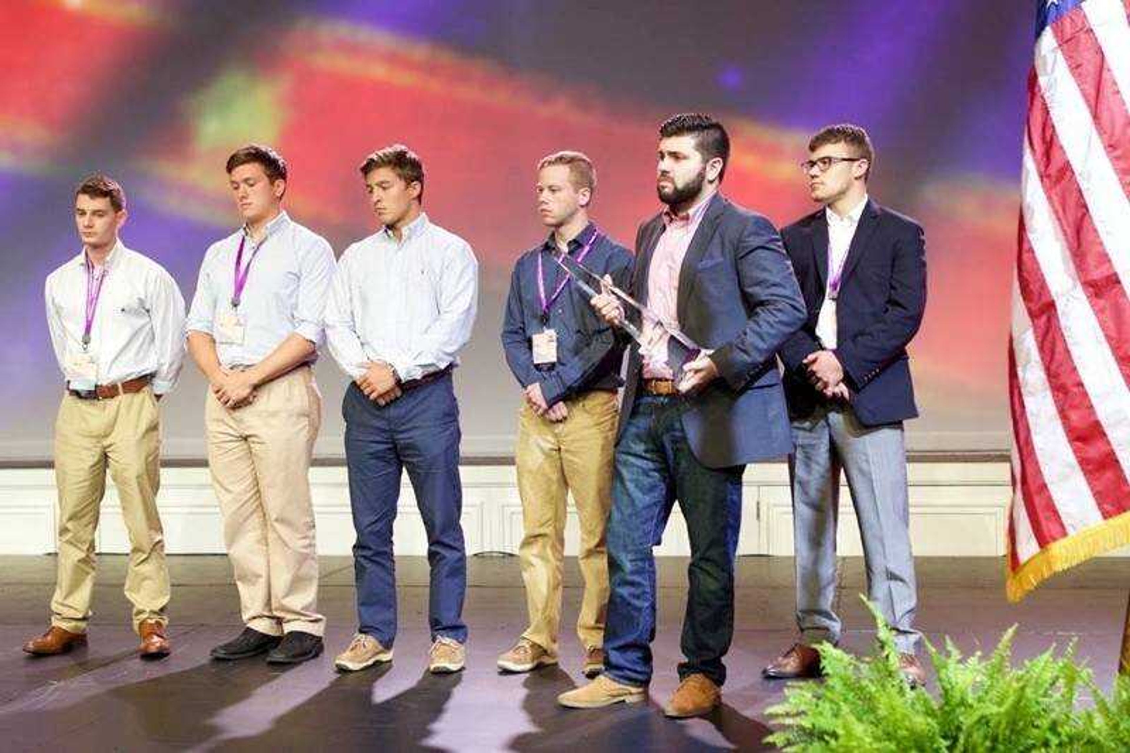 Brothers of Sigma Phi Epsilon receive The Honor of Philias at the organizations biennial conclave