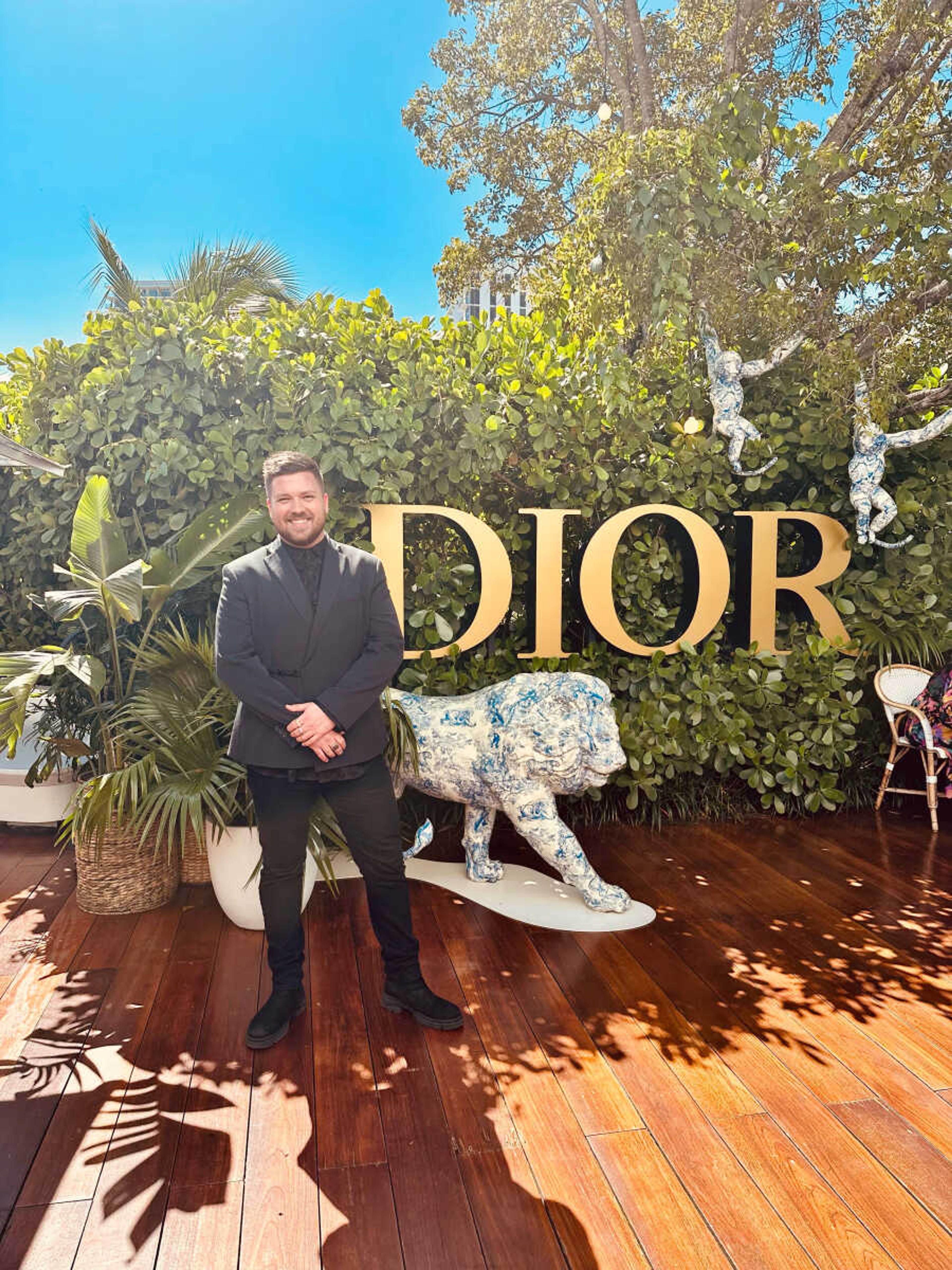 SEMO alum Jory Rapps is standing at the Dior Cafe in Miami, Florida. Rapps works as a Senior Manager Training for fine jewelry and timepieces at Dior in New York City.