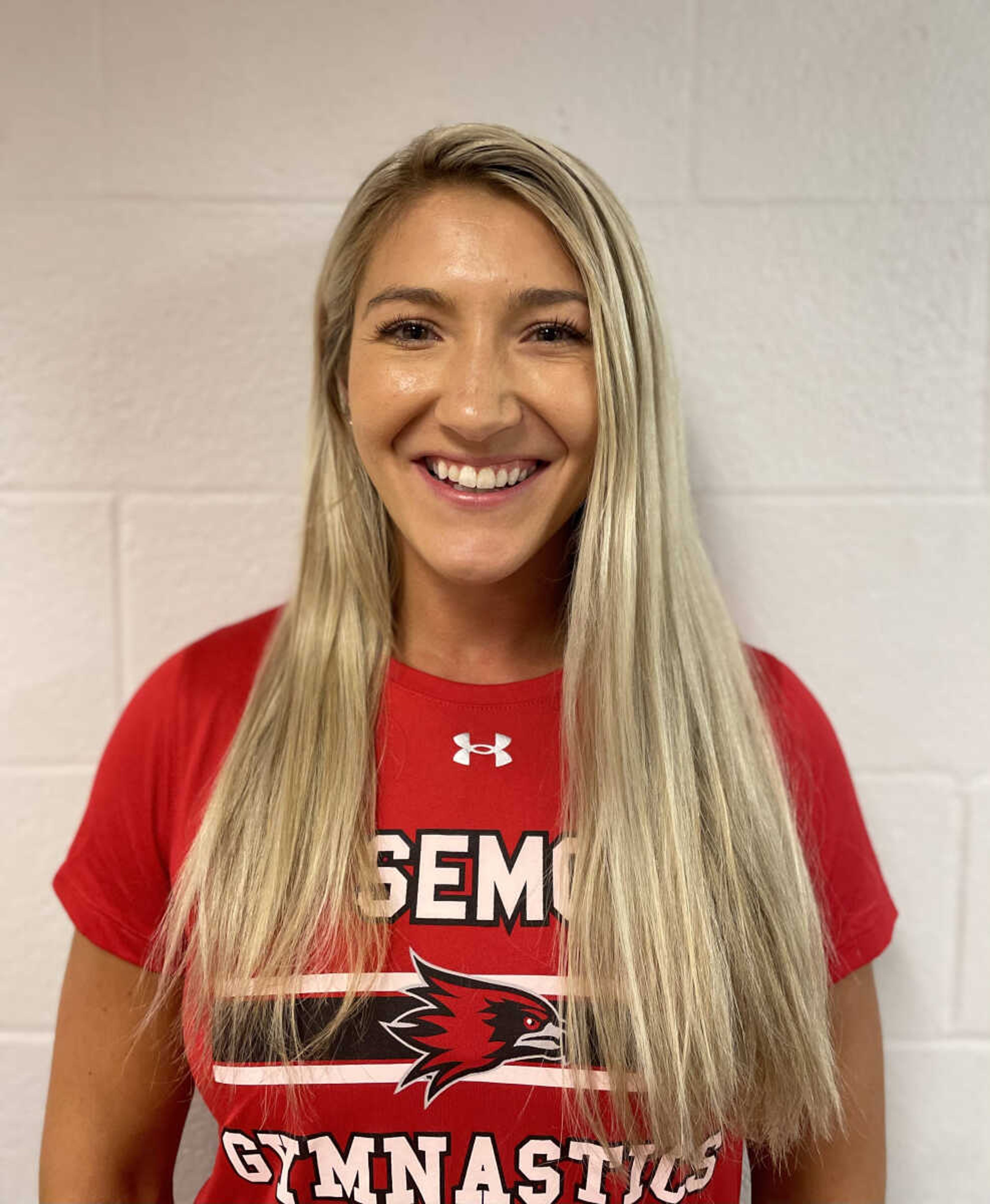 SEMO Gymnastics coach Kayleen Burns will start her first season as a coach at SEMO. Burns will be in her third season of coaching, as she spent the previous two at her alma mater Suny Brockport, a Division III school in New York. 