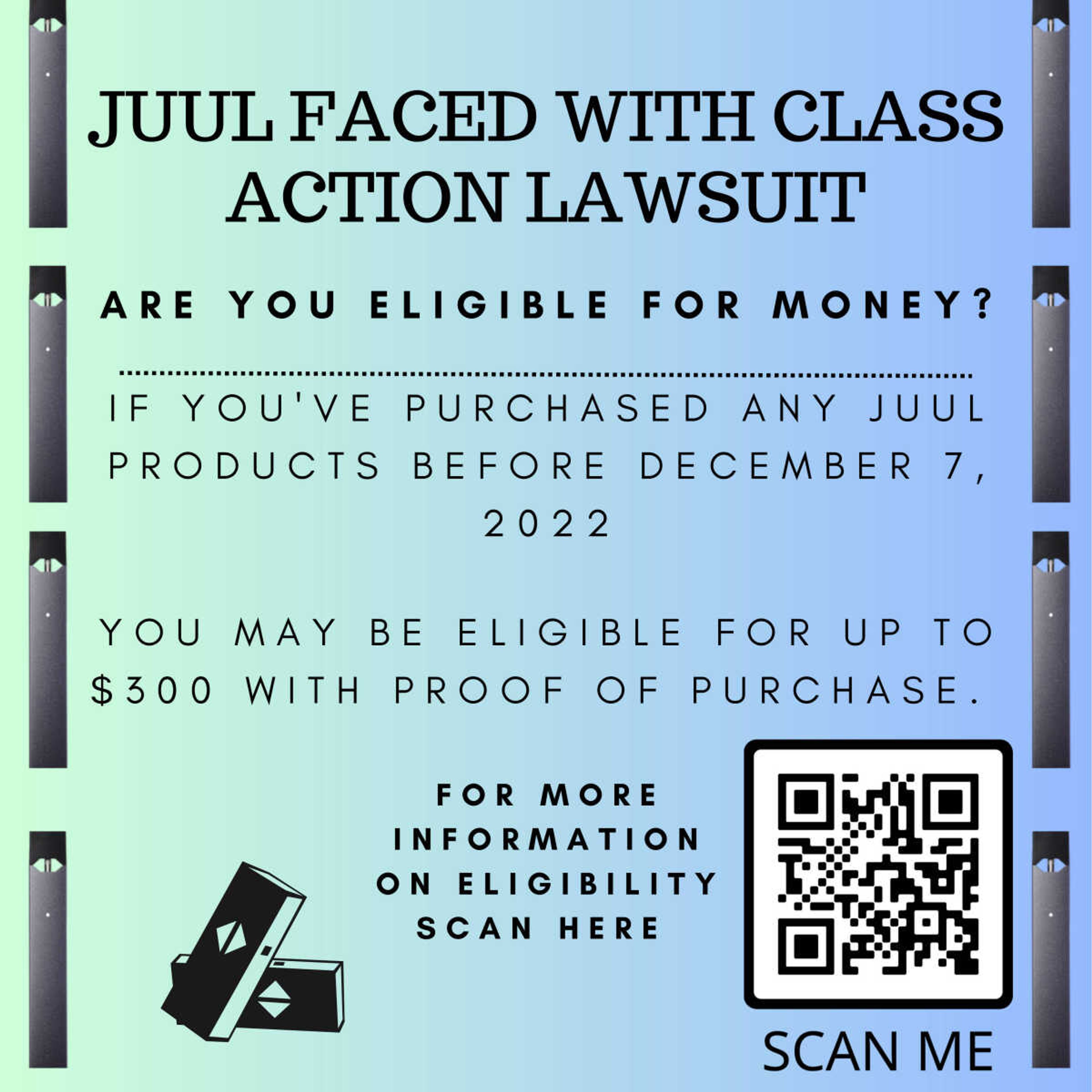 JUUL faced with class action lawsuit