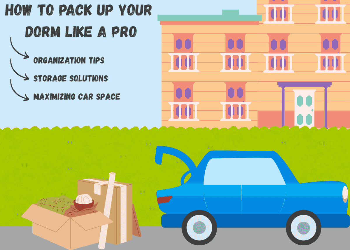 How to pack up your dorm like a pro