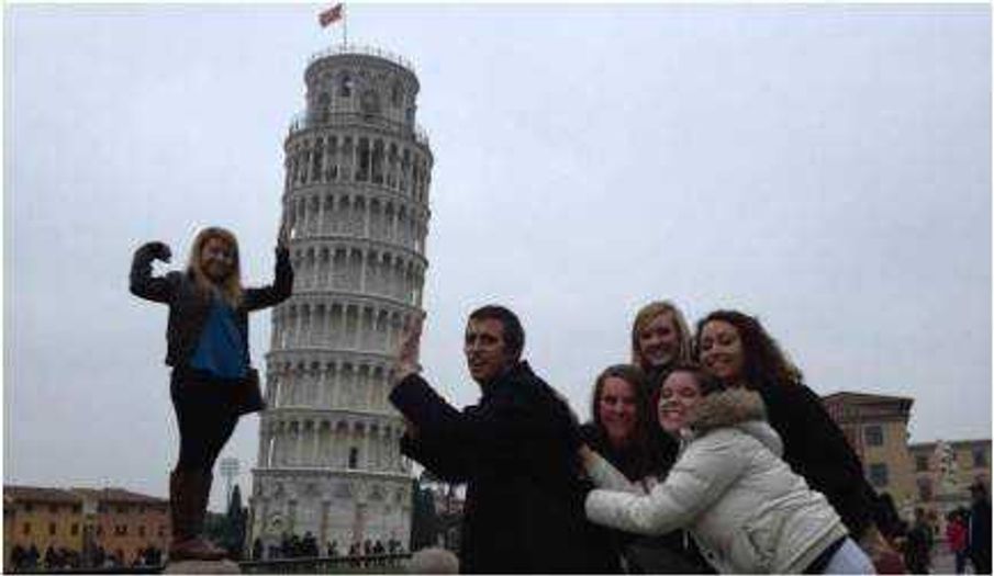 Jill Irvin visted six Italian cities in 10 days with other students on a university-sponsored trip. Submitted Photo