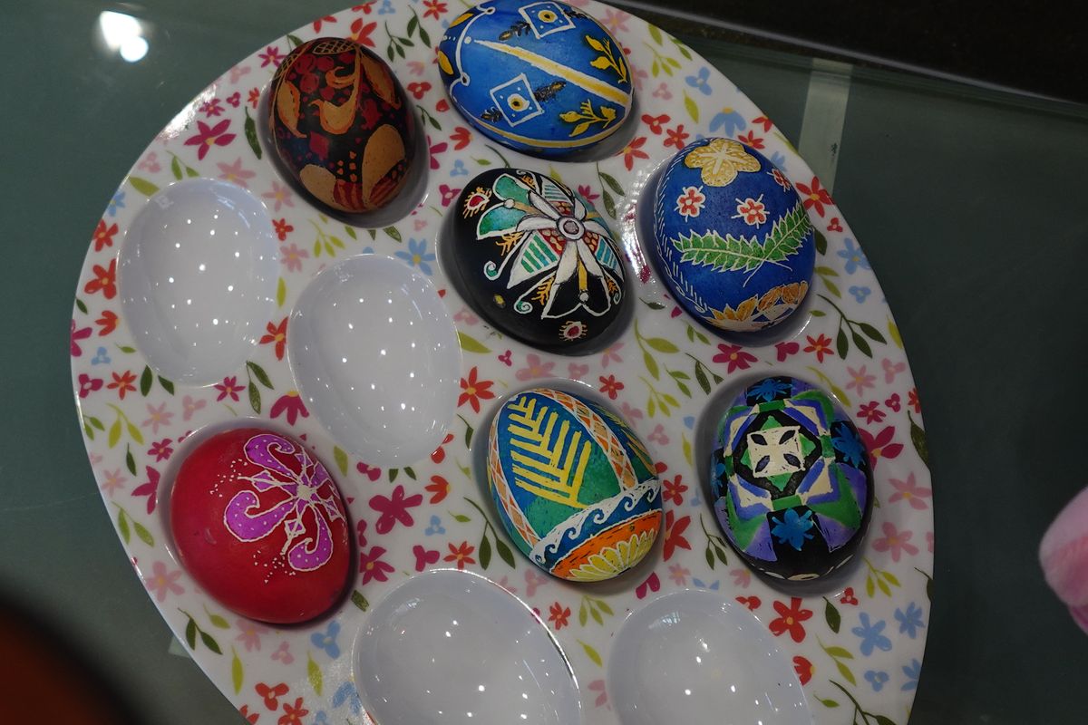 Learning Through Art: Pysanky Egg Decorating Workshop Brings Ukrainian Tradition to Crisp Museum